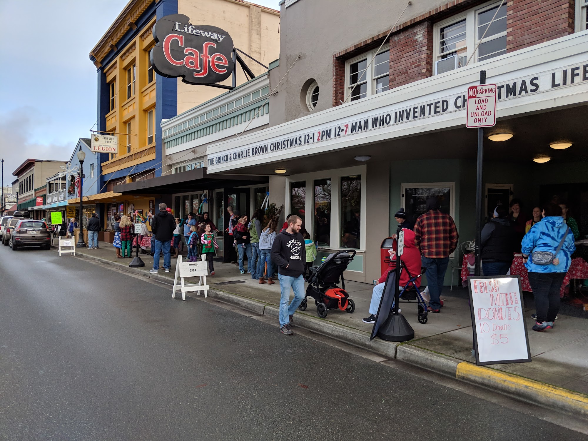 Lifeway Cafe and Olympic Theater Arlington