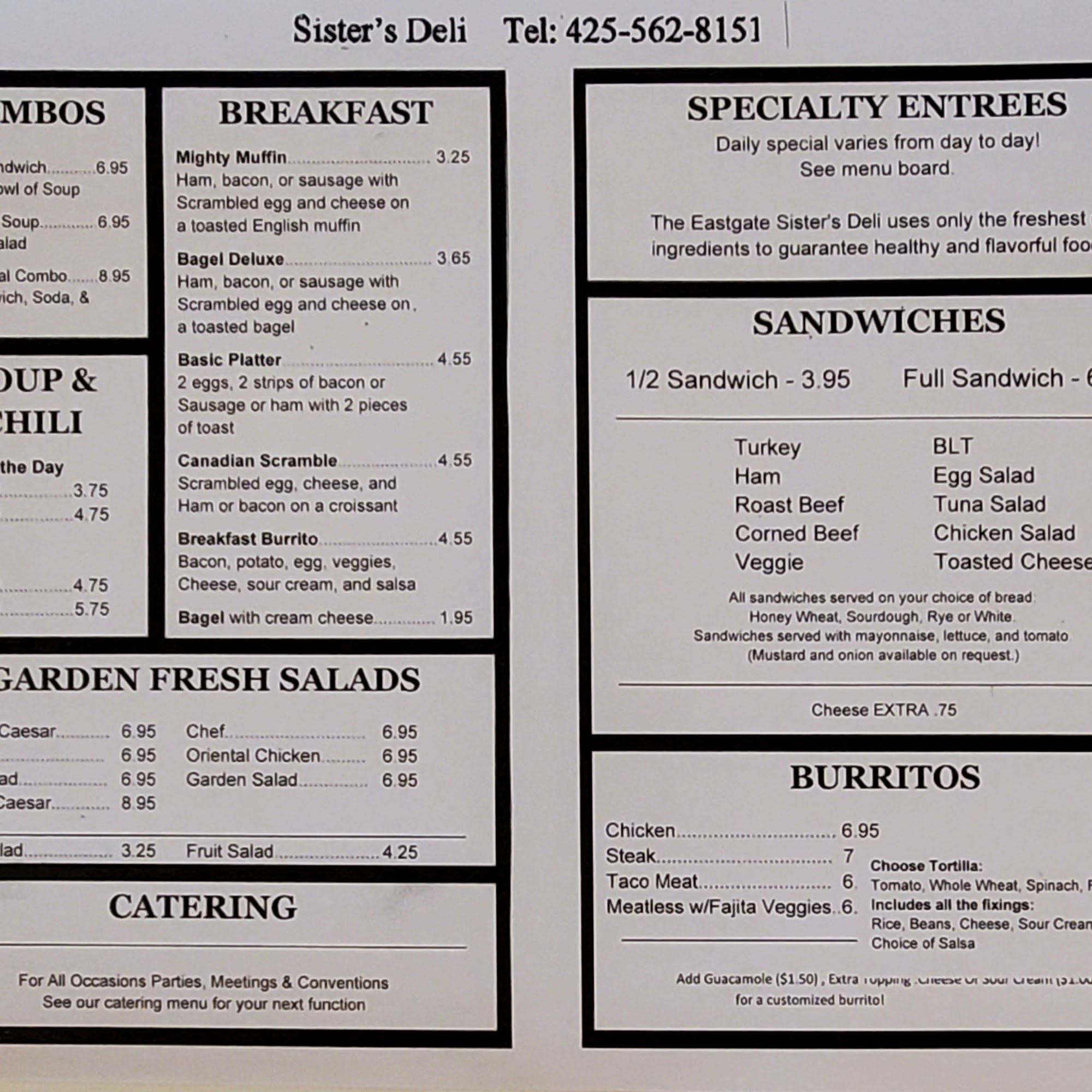 Sister's Deli Bellevue