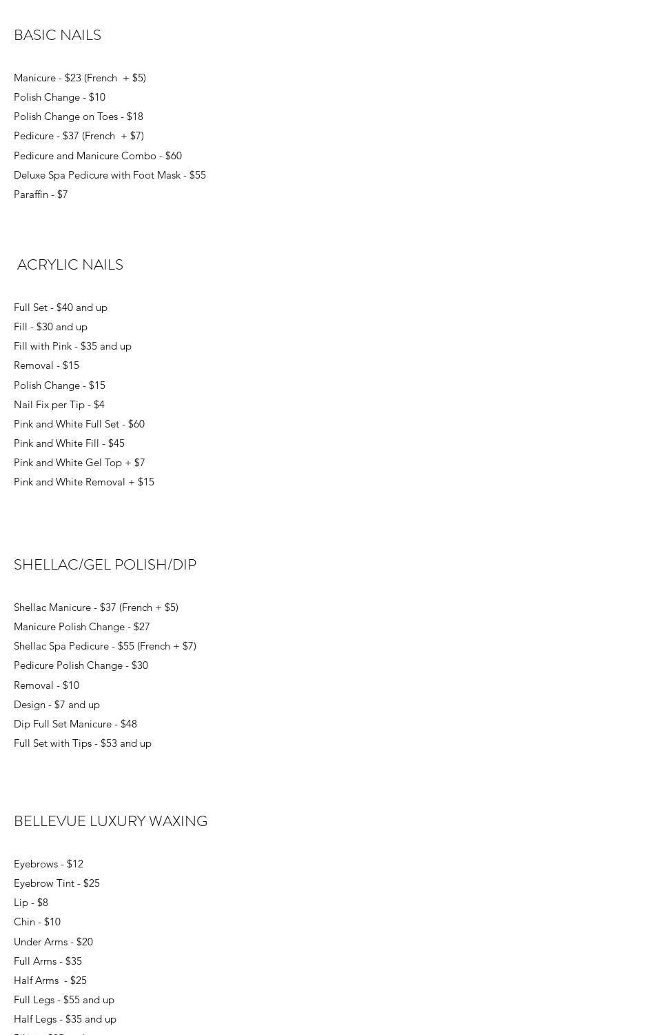 Bellevue Luxury Nails