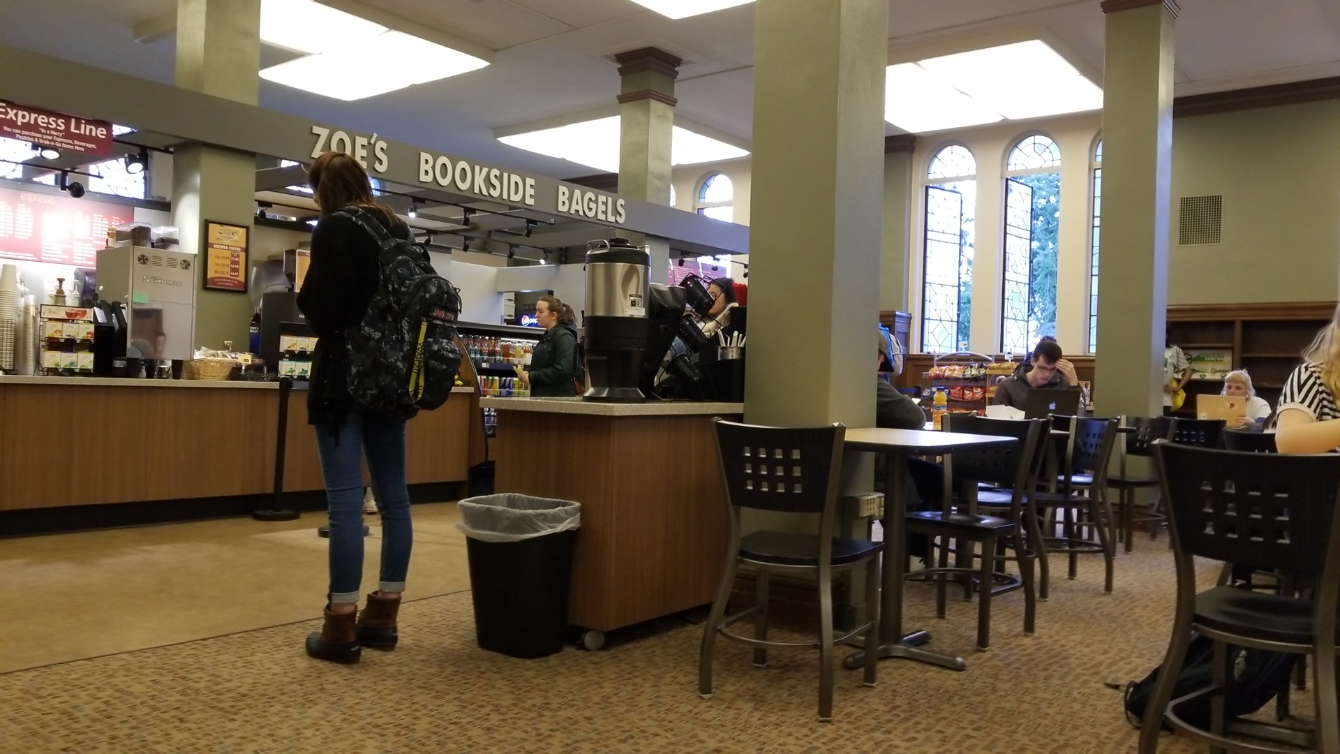 Zoe's Bookside Bagels Menu