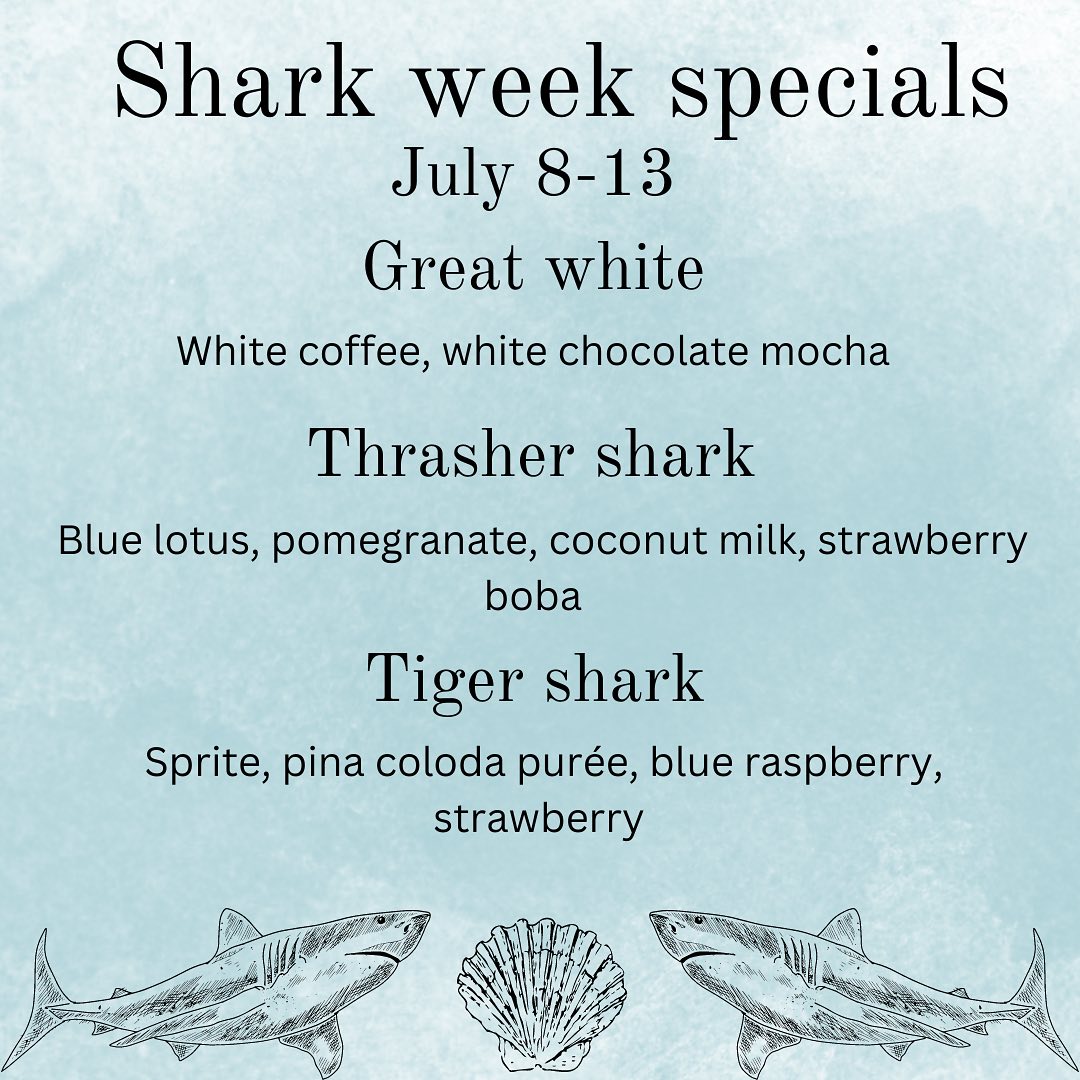 Seashells Coffee Co Menu