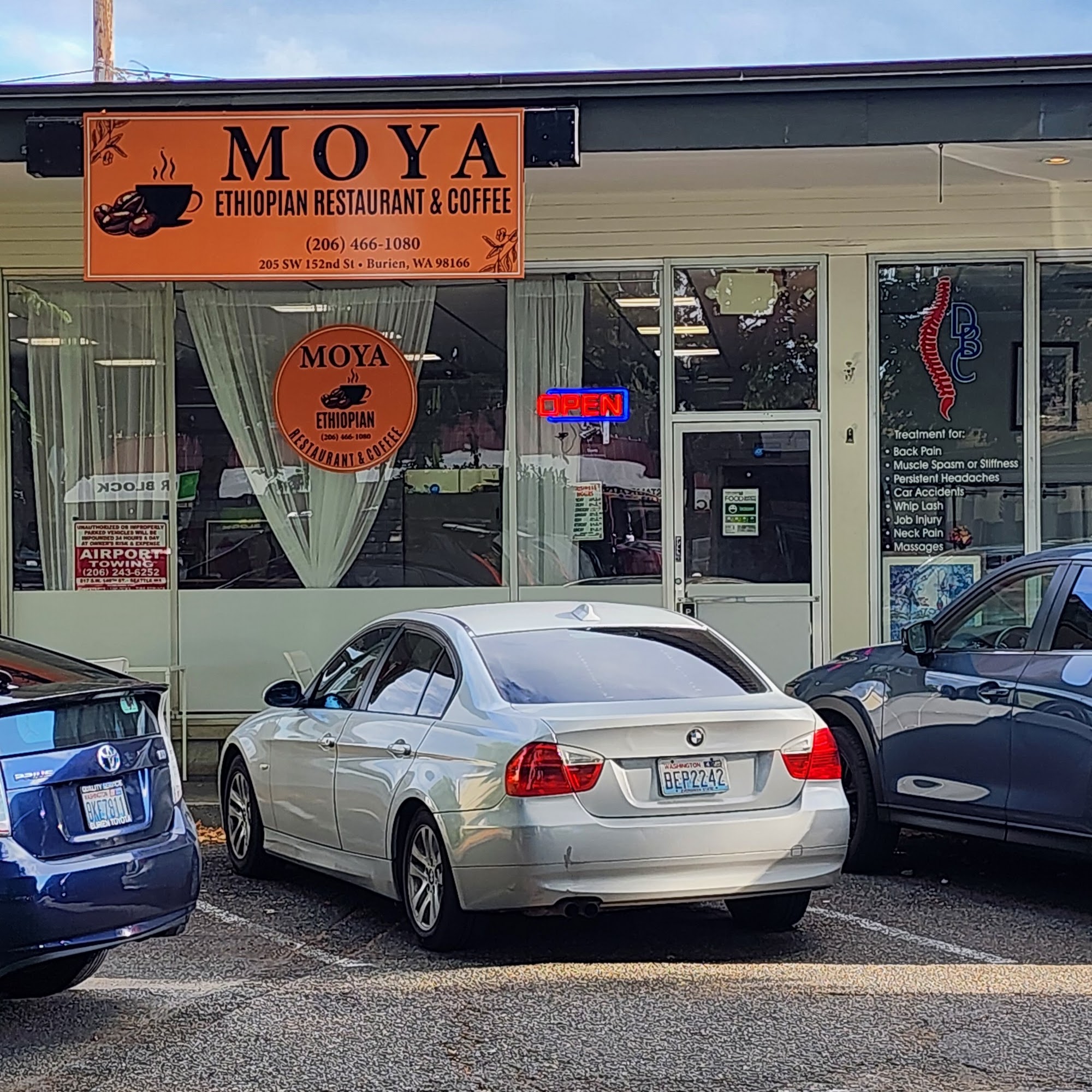 MOYA ETHIOPIAN RESTAURANT & COFFEE 205 SW 152nd St, Burien