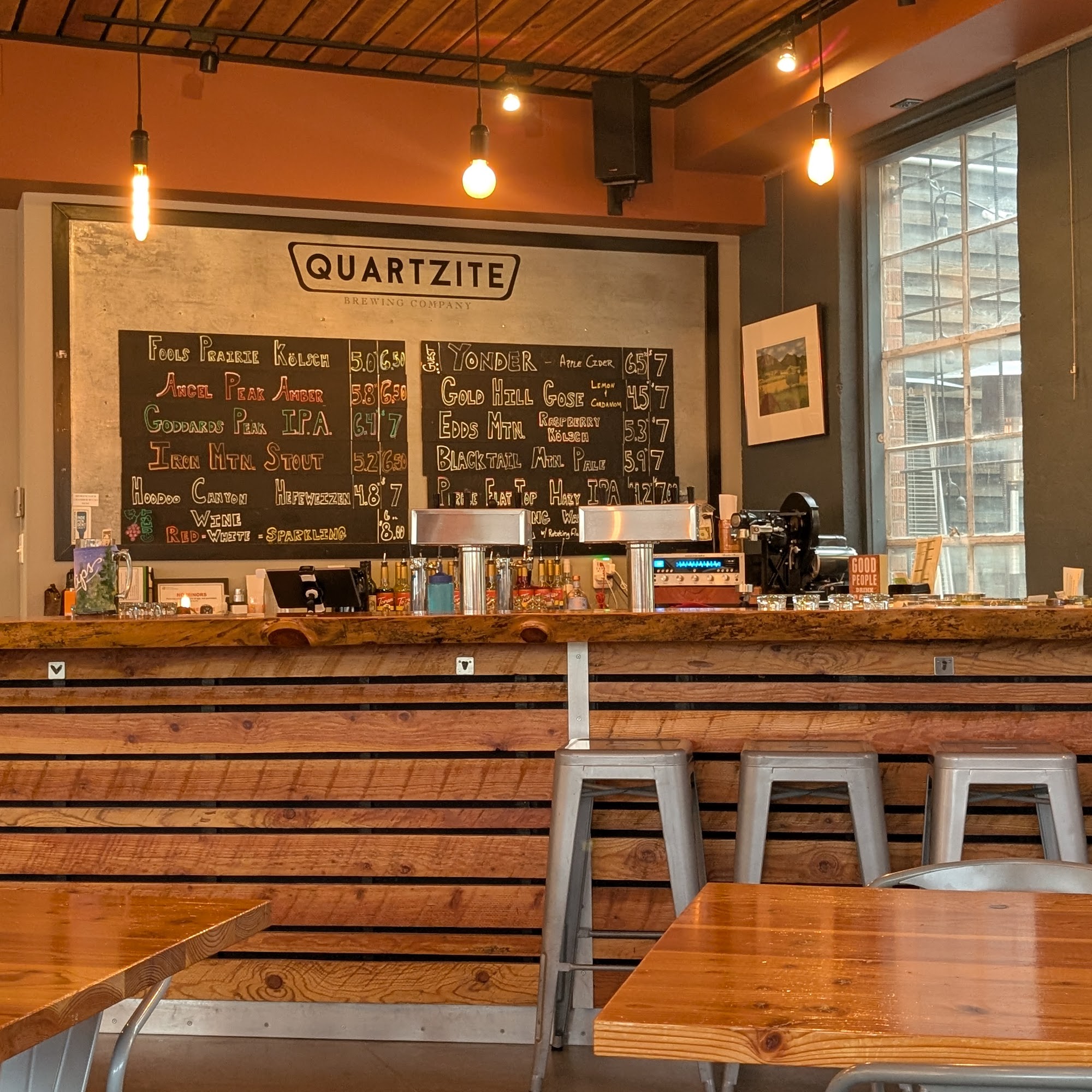 QUARTZITE BREWING COMPANY Chewelah