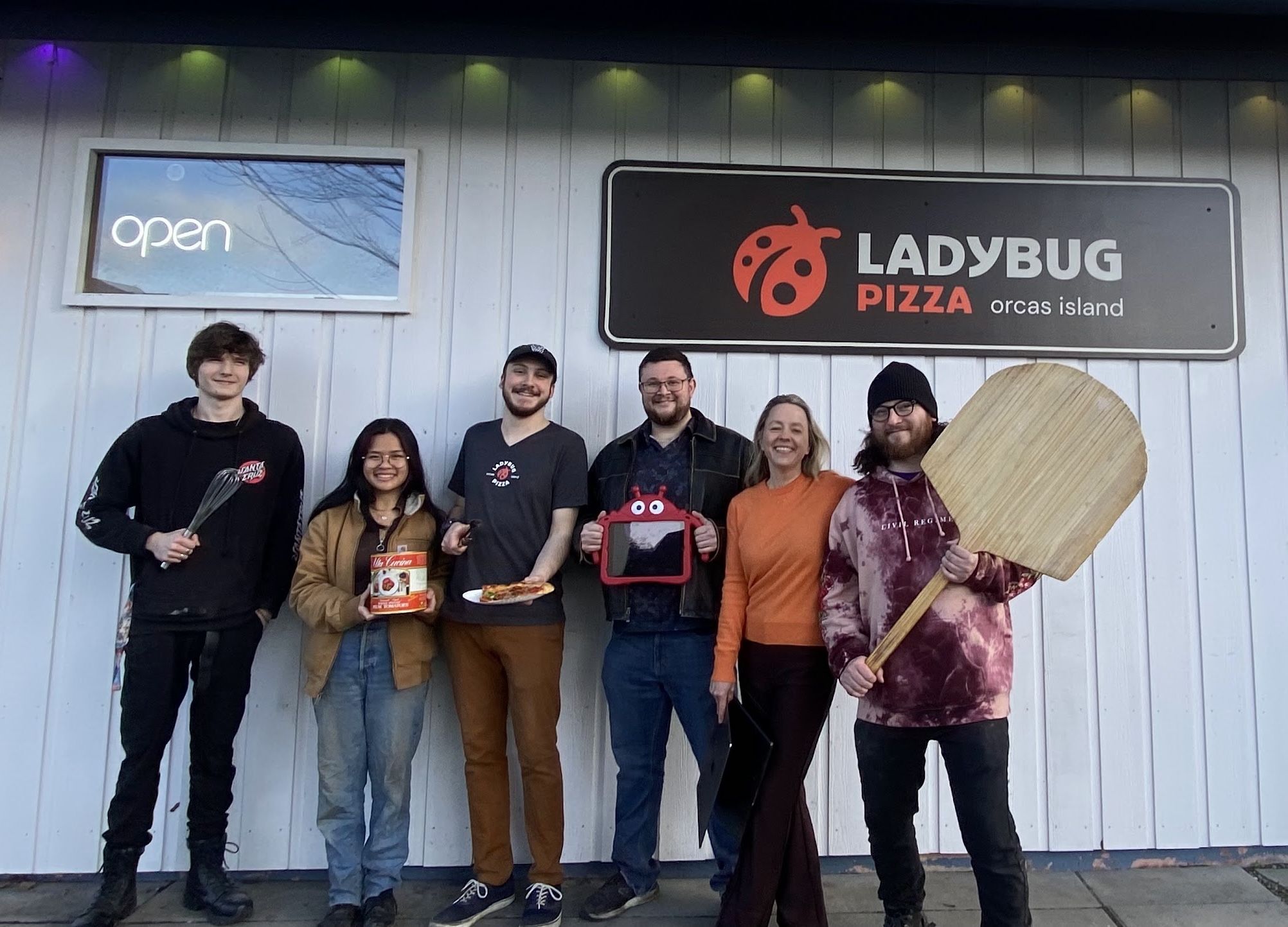Ladybug Pizza Eastsound