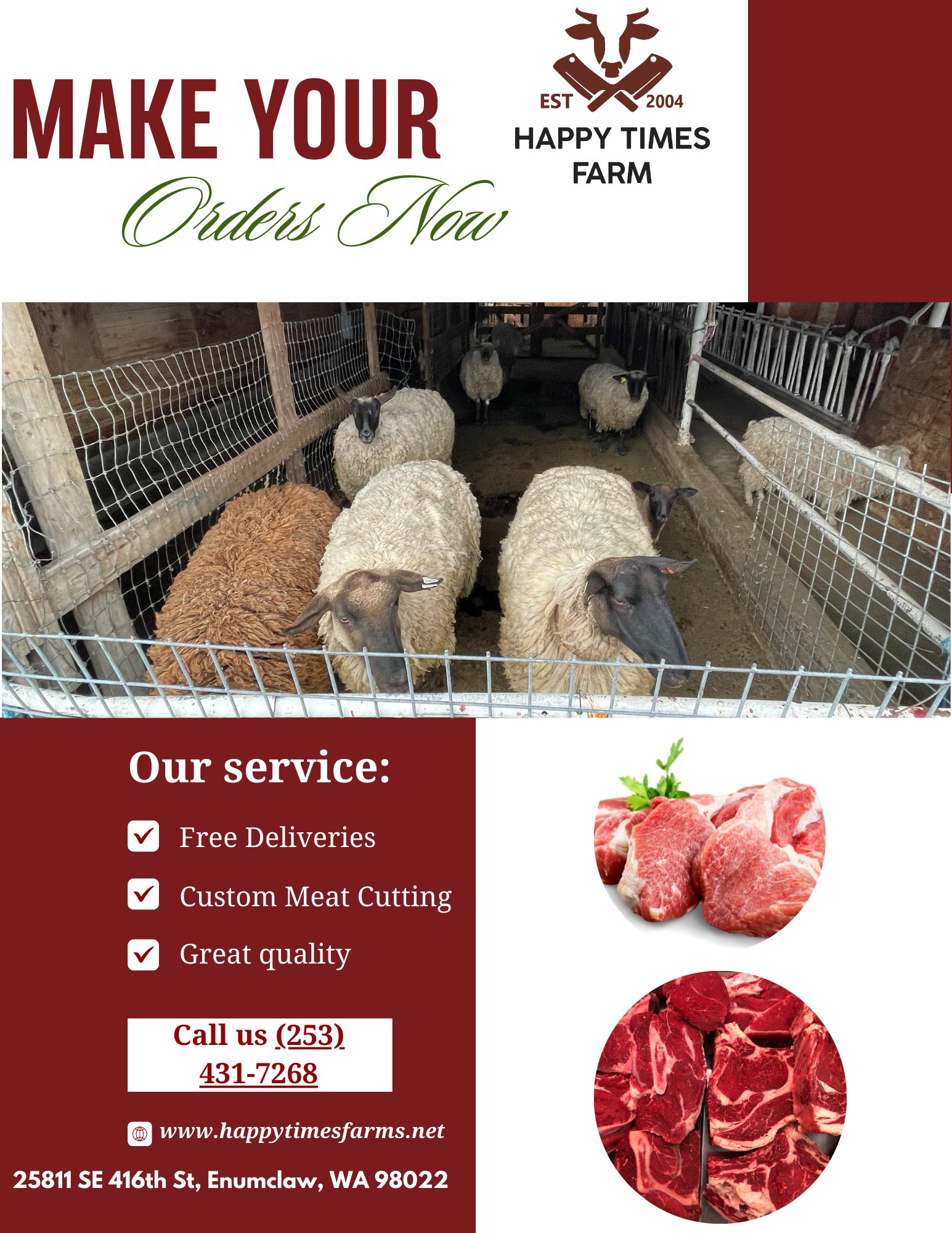 Happy Times Farm Enumclaw