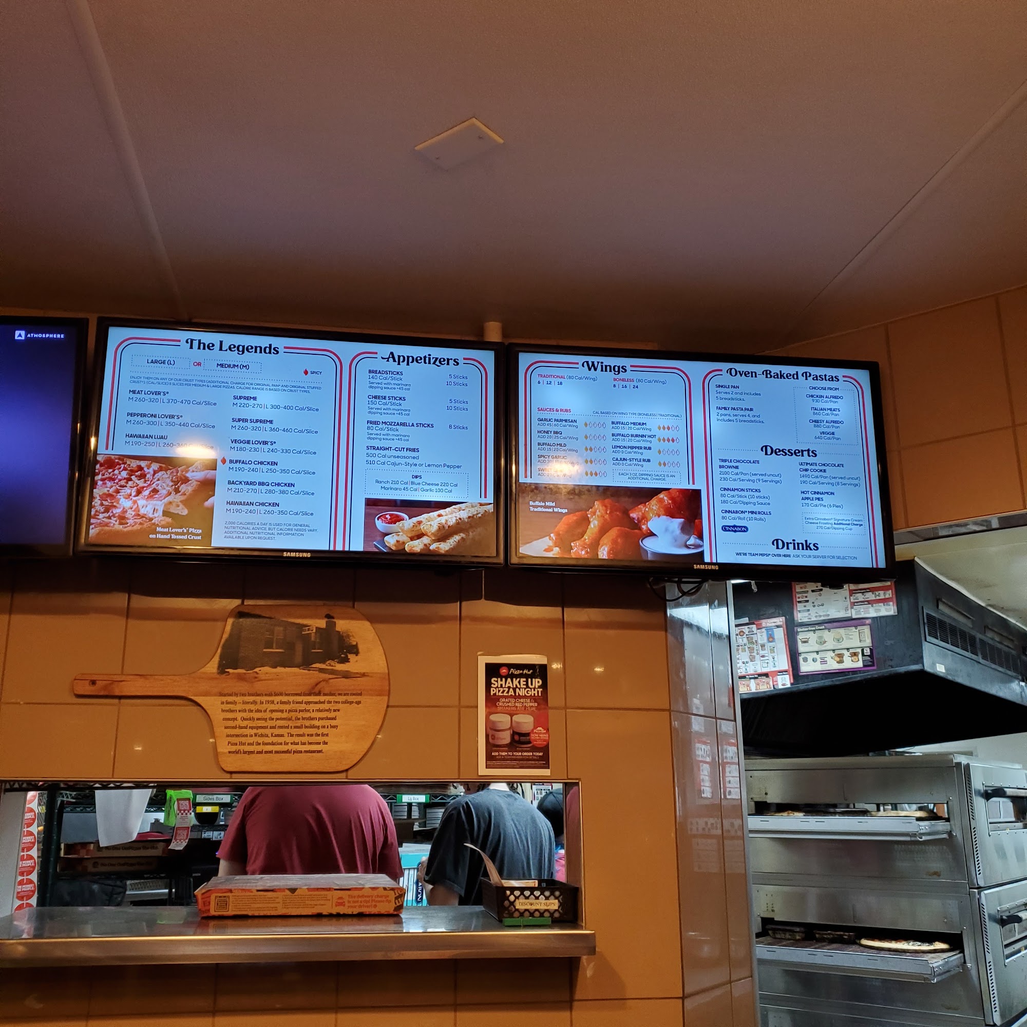 Pizza Hut Menu