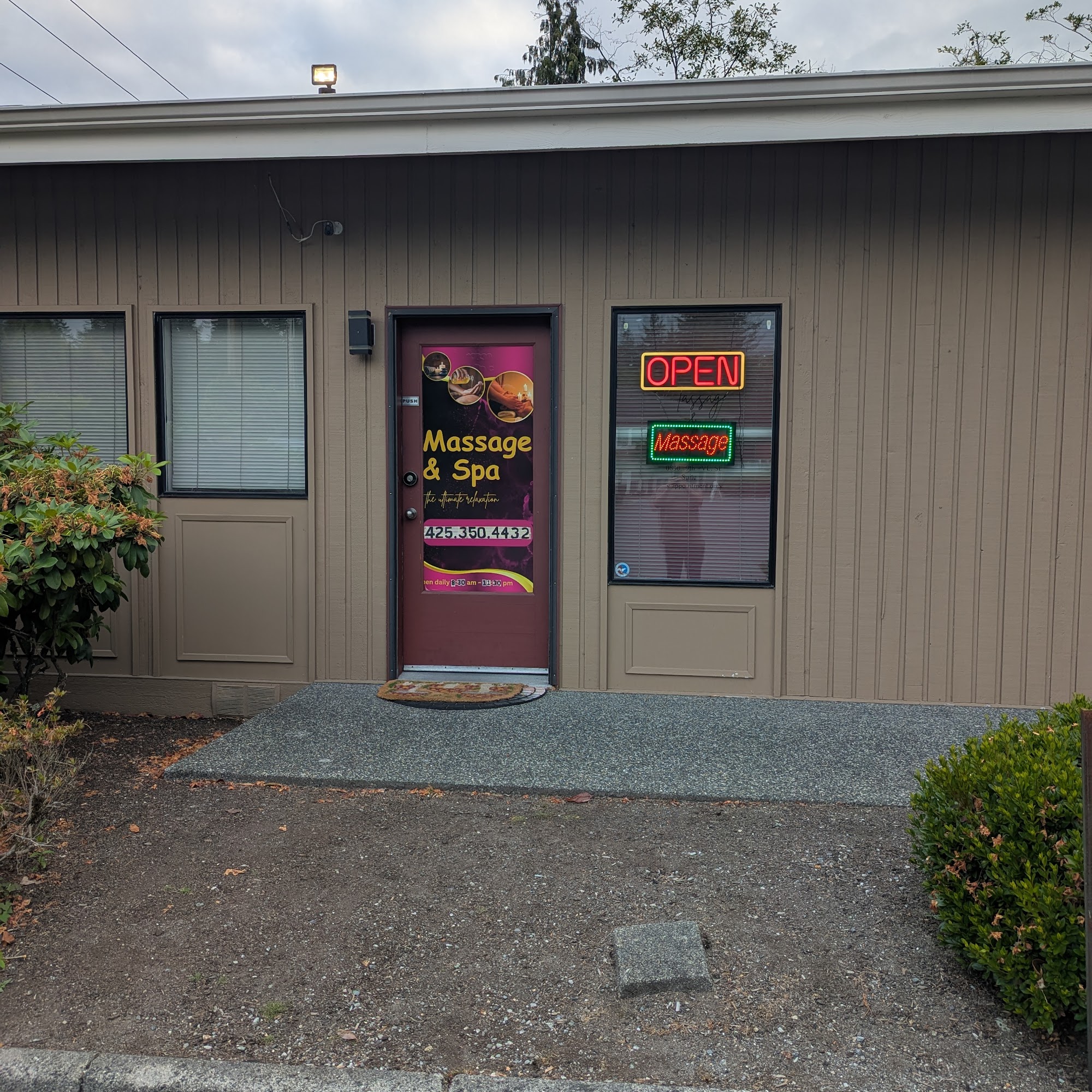 Best Massage Spa 10830 19th Ave SE SuiteC, Everett Washington 98208