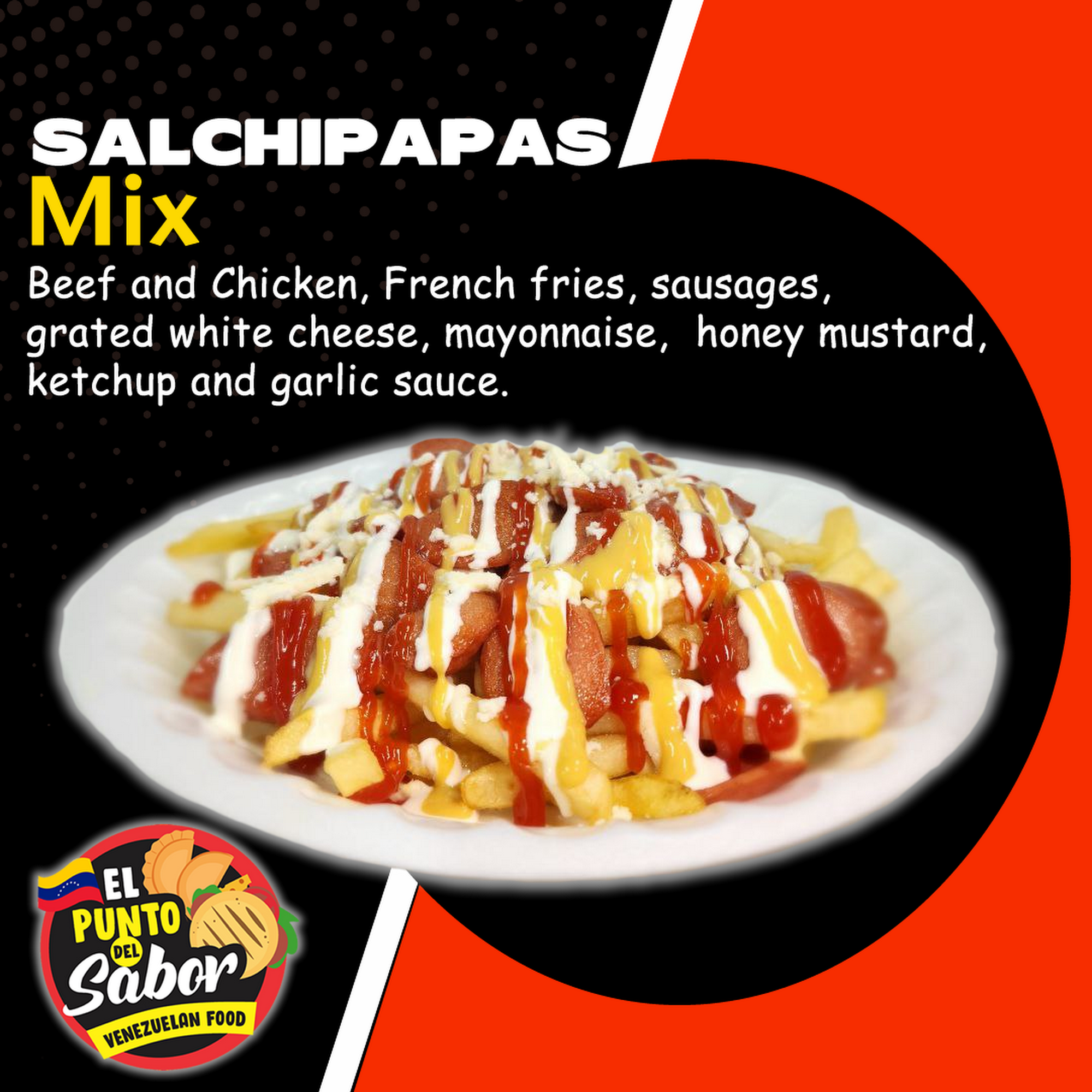 El Punto del Sabor Menu