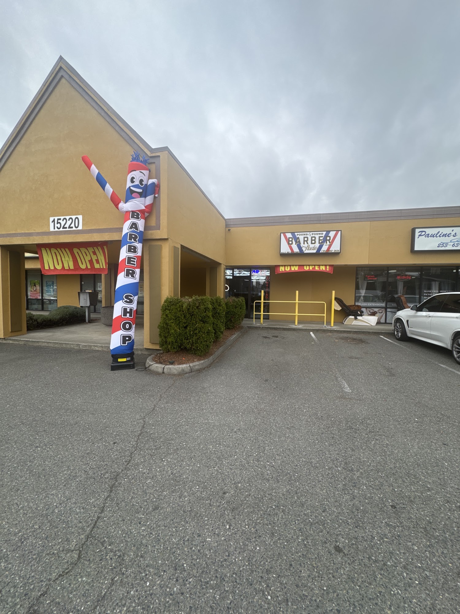 Pound 4 Pound Barber Studio 15220 SE 272nd St STE G, Kent Washington 98042