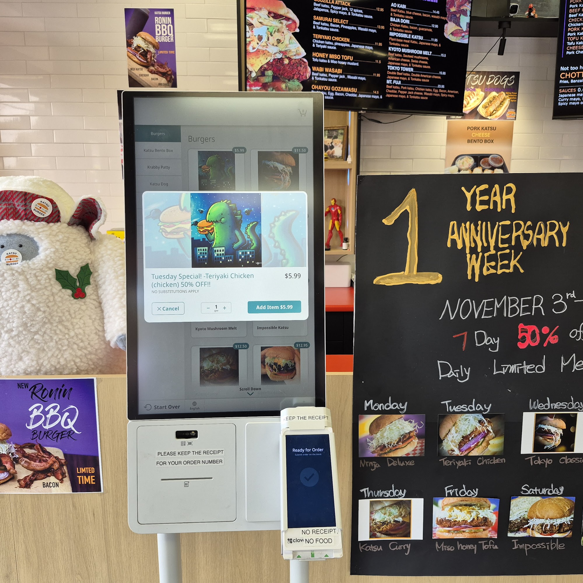 Katsu Burger Lacey Lacey