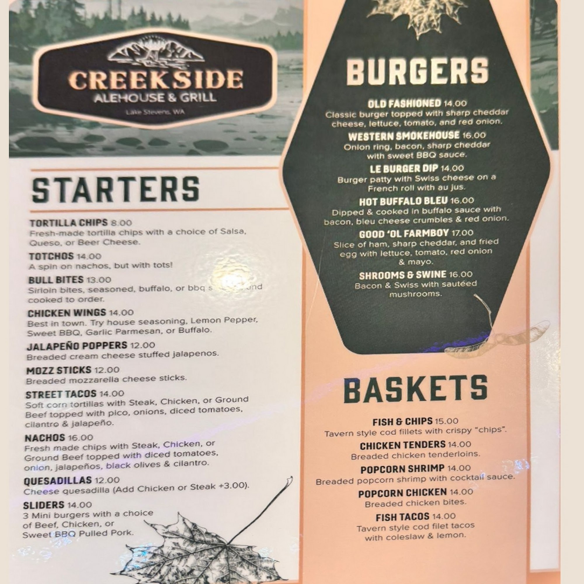 Creekside Alehouse & Grill Lake Stevens