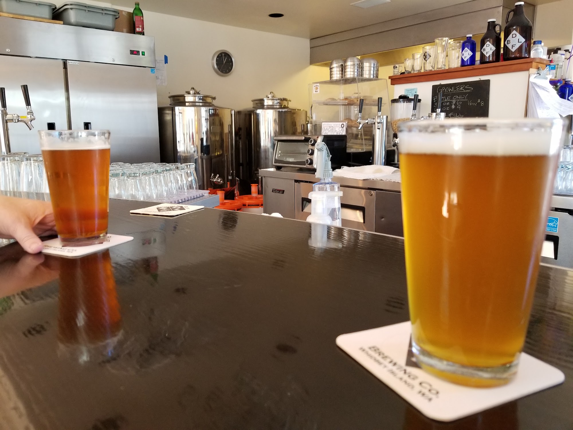 Double Bluff Brewing Company Menu