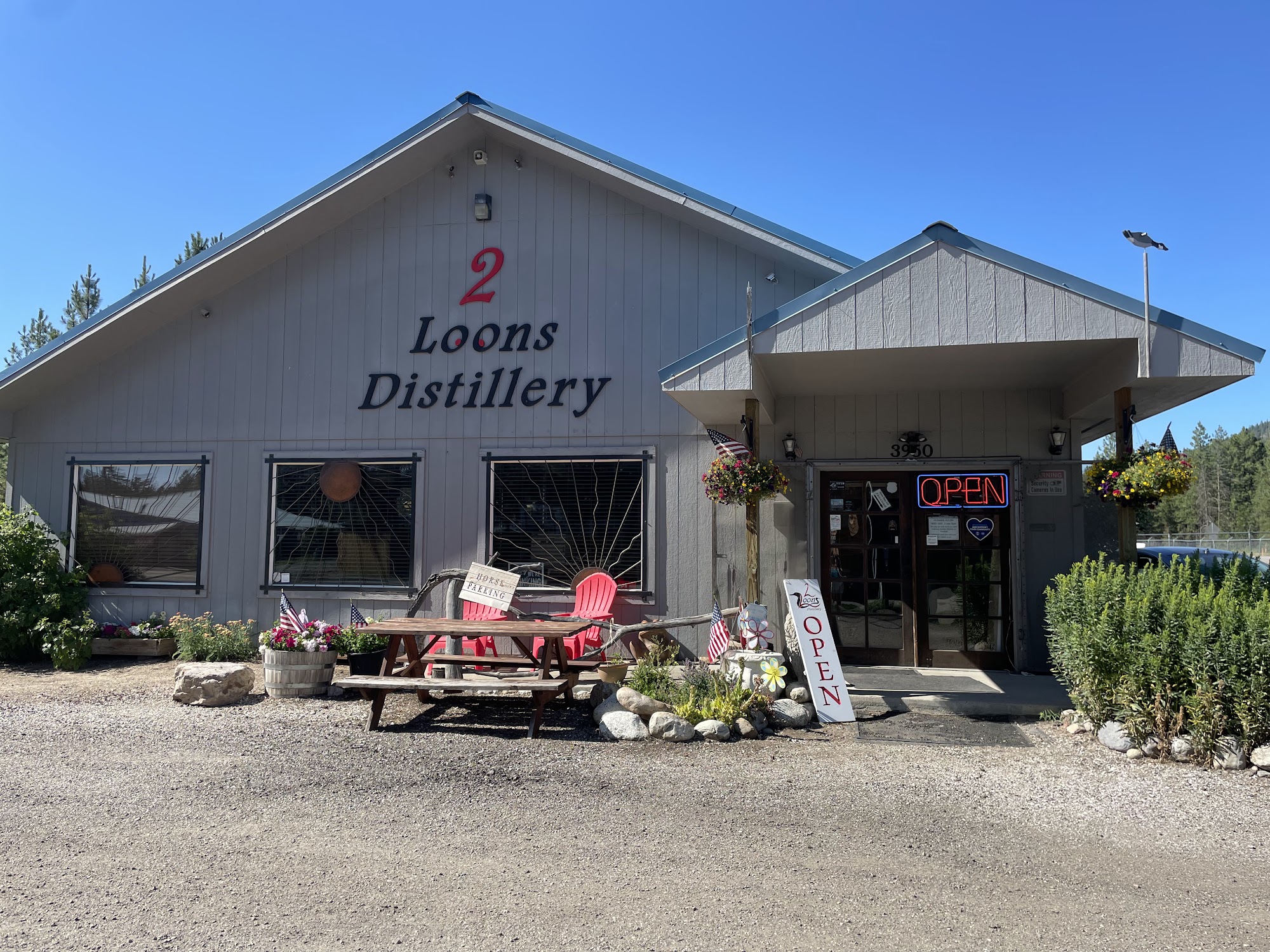 2 Loons Distillery Menu