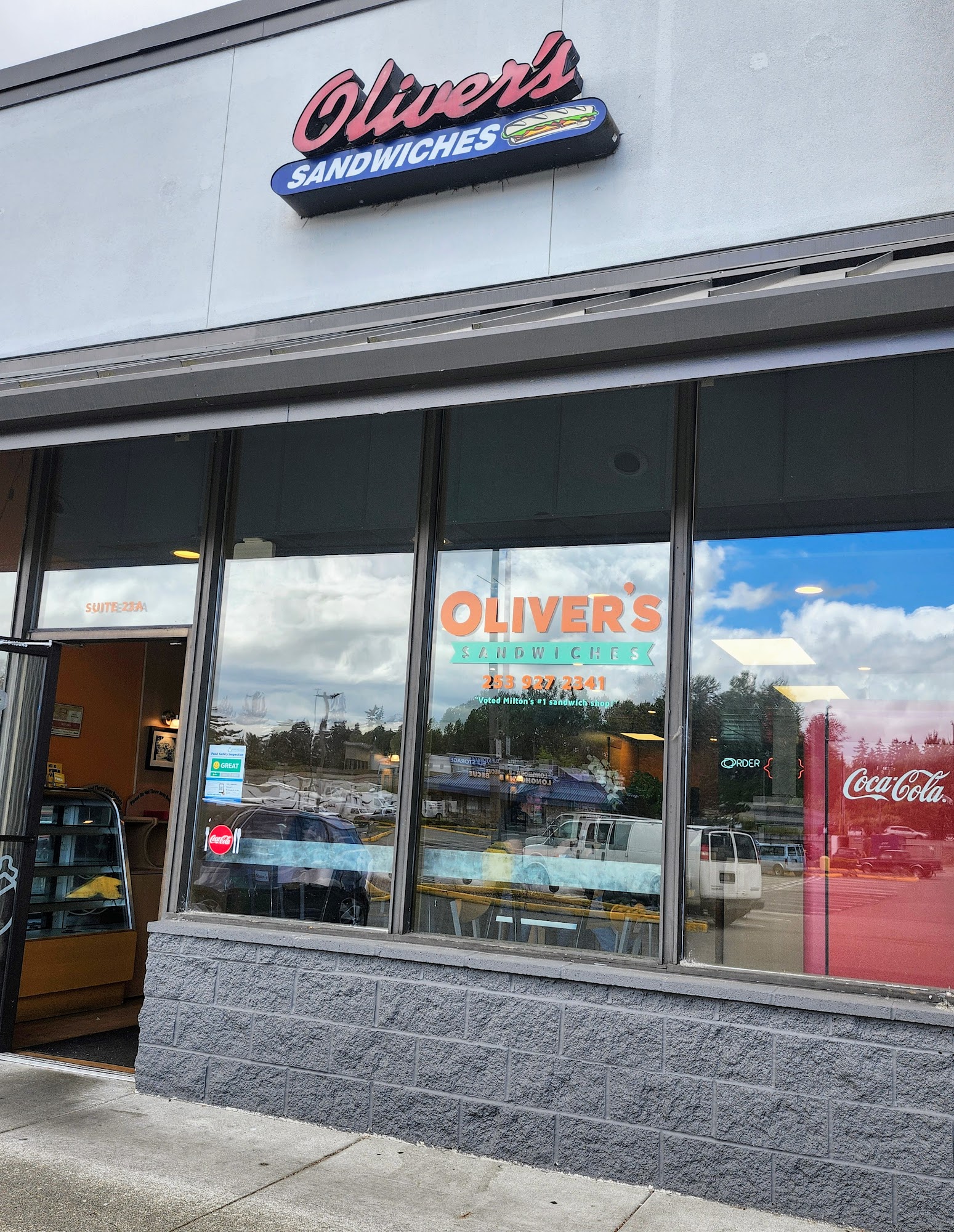 Oliver's Sandwiches 900 Meridian Ave E, Milton, WA 98354
