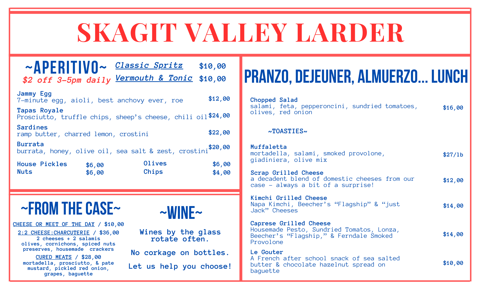 Skagit Valley Larder Menu