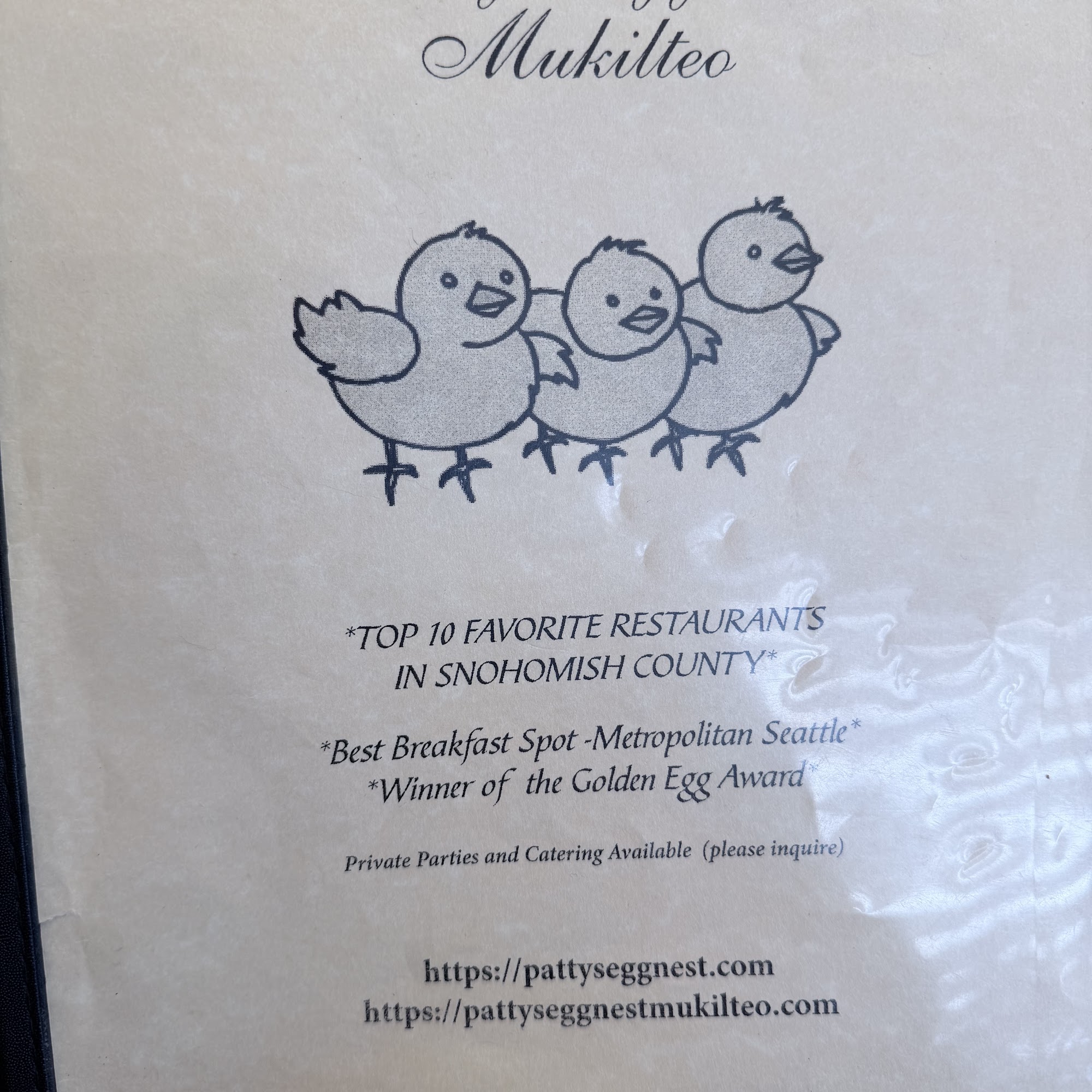 Patty's Eggnest Mukilteo