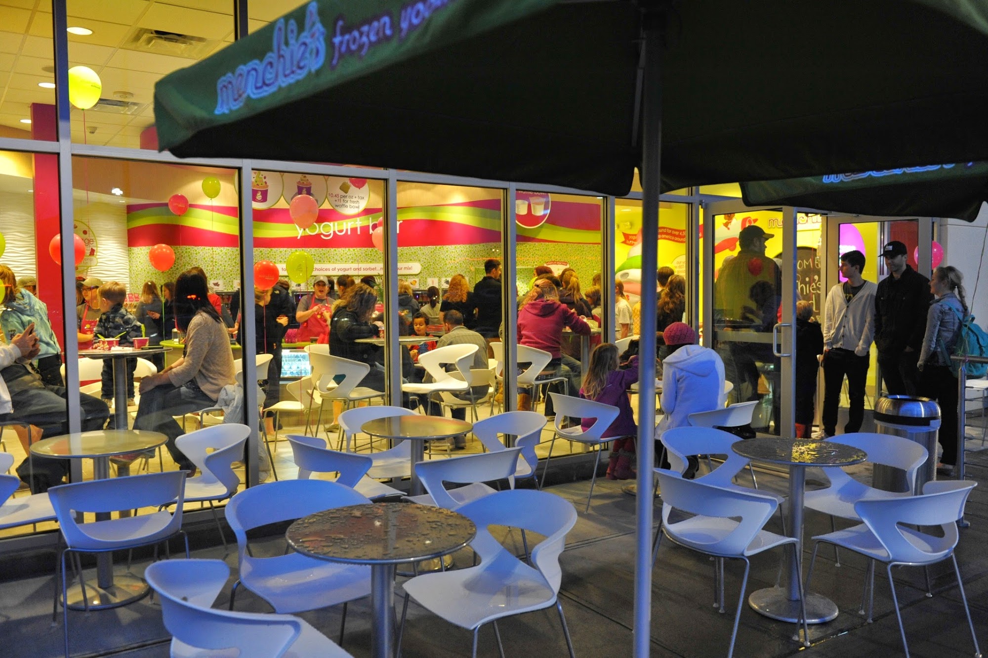 Menchie's Frozen Yogurt Menu