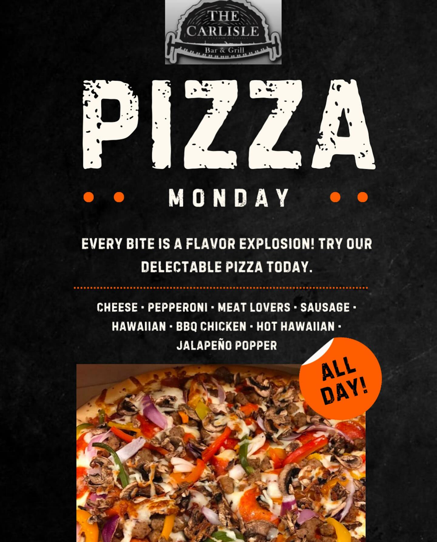 The Carlisle Menu