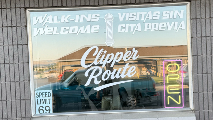Clipper Route Barbershop 2013 W Yakima St, Pasco Washington 99301