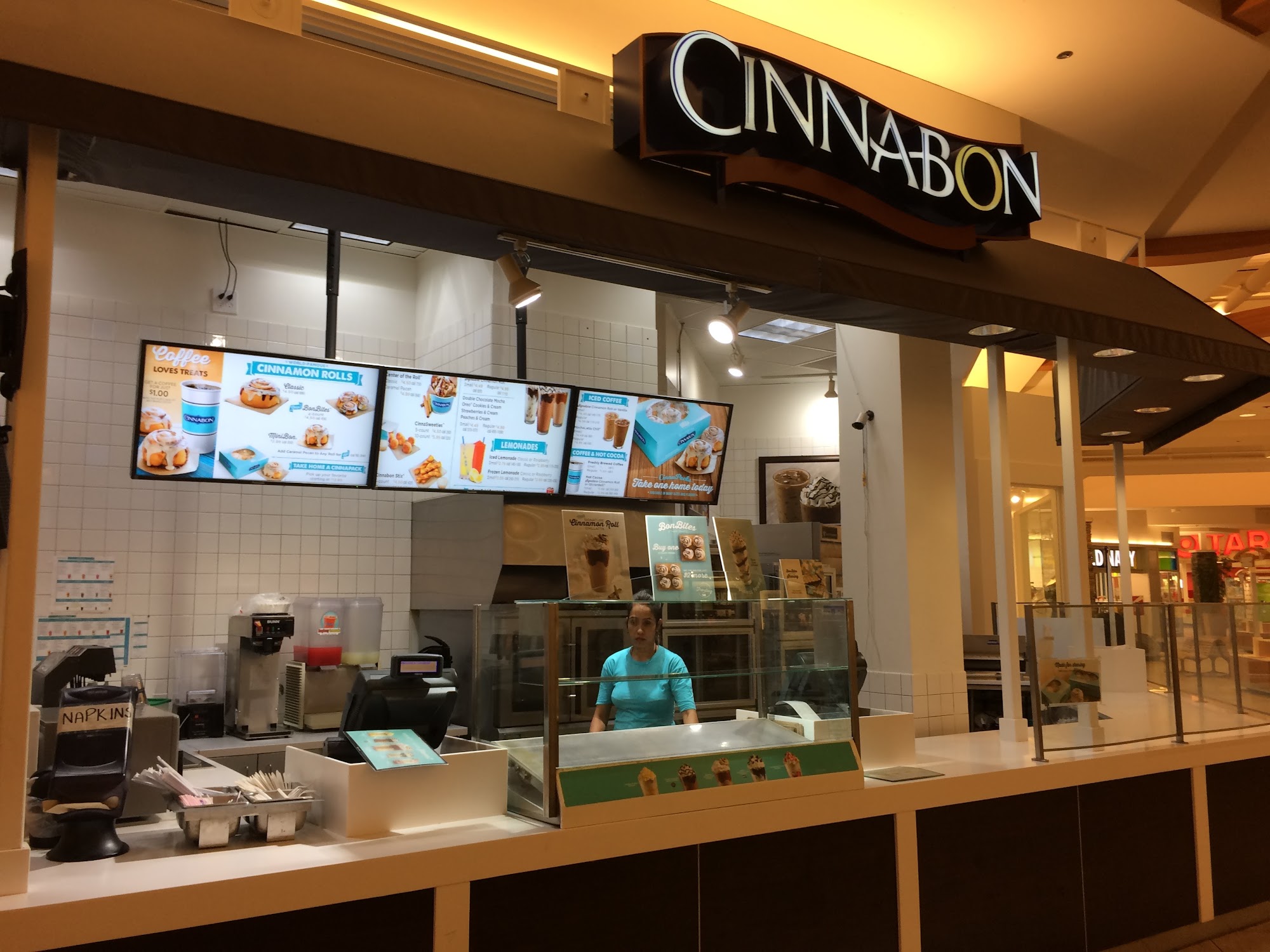 Cinnabon Menu