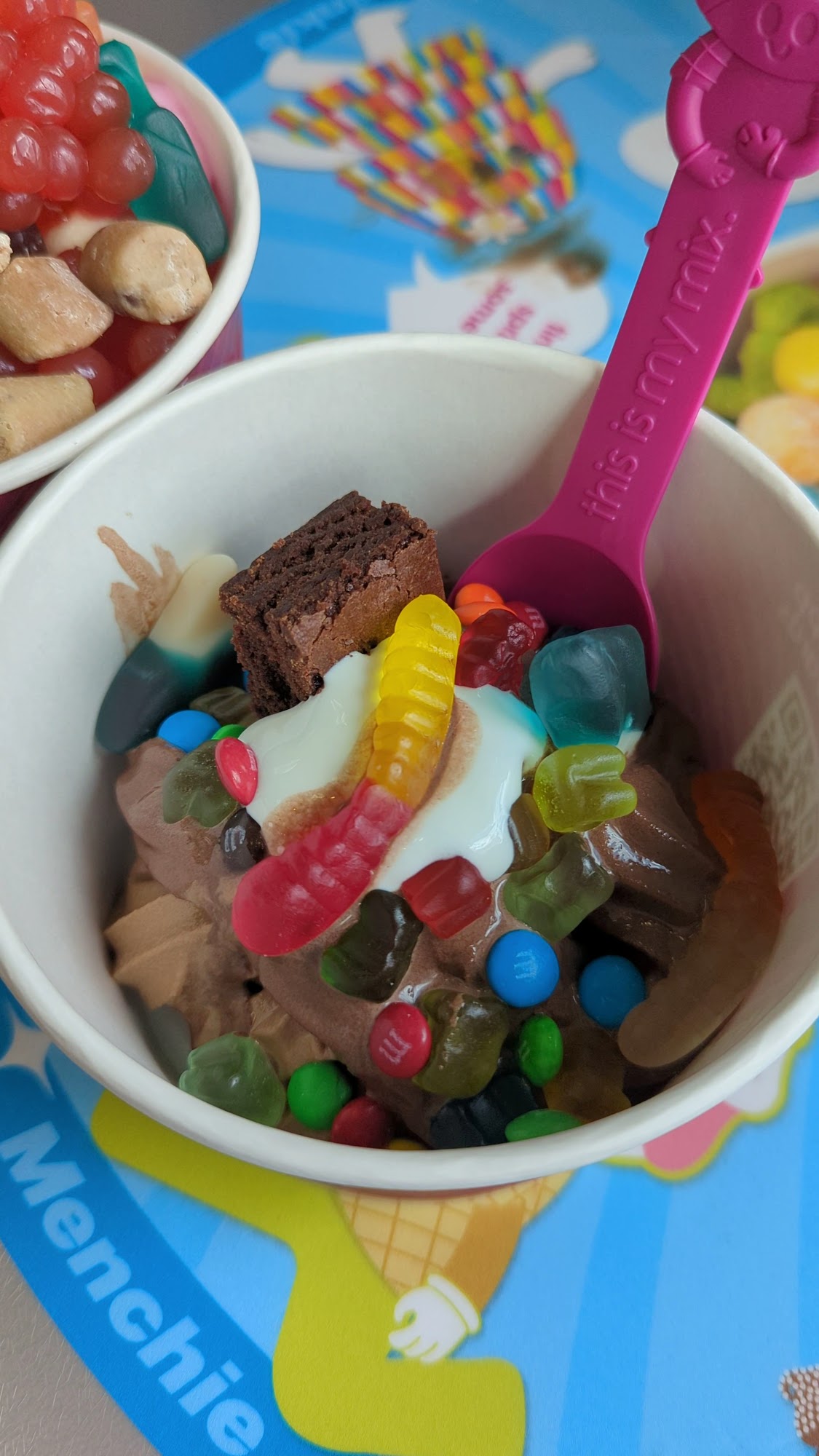 Menchie's Frozen Yogurt Menu