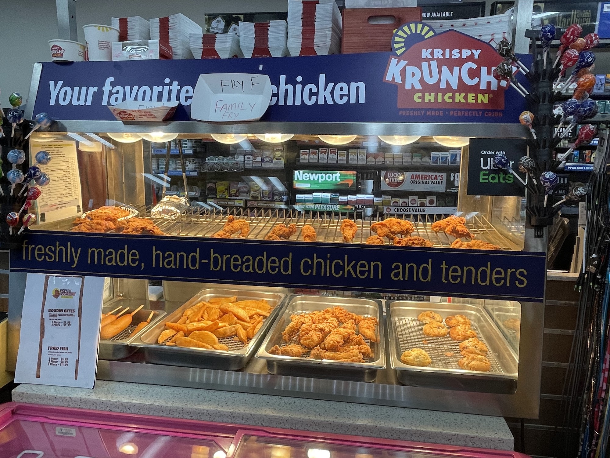 Krispy Krunchy Chicken Menu
