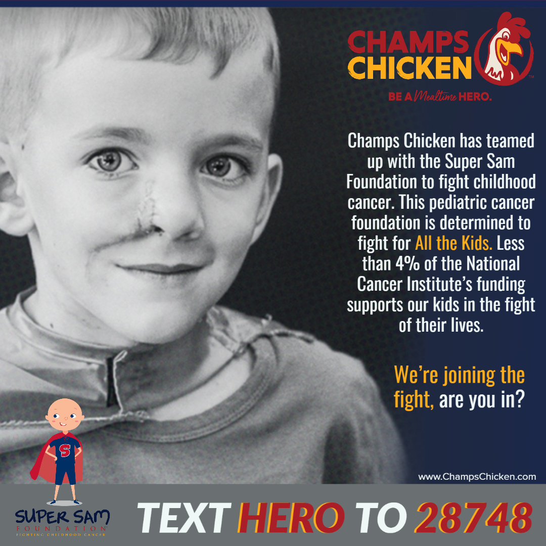 Champs Chicken Menu