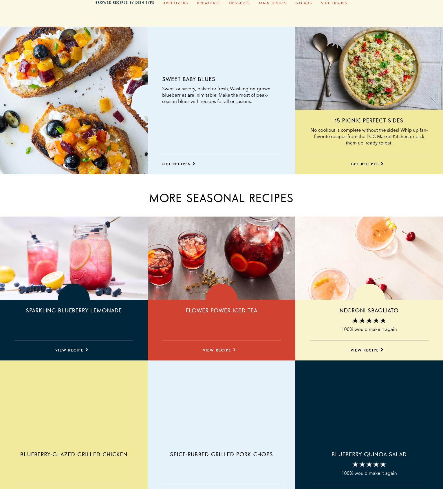 PCC Community Markets - Green Lake Aurora Co-op Menu