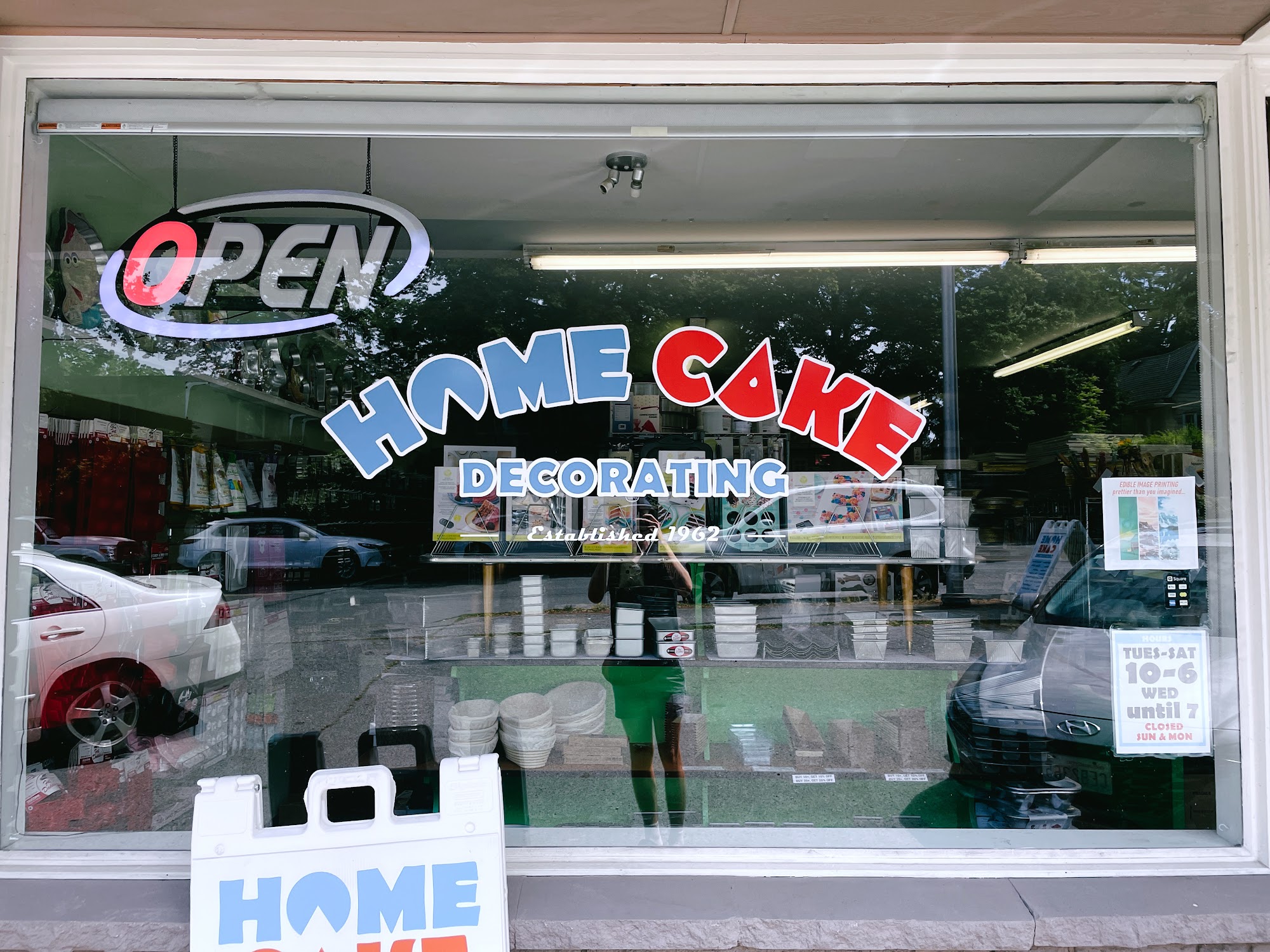 Home Cake Decorating Supply Co Menu