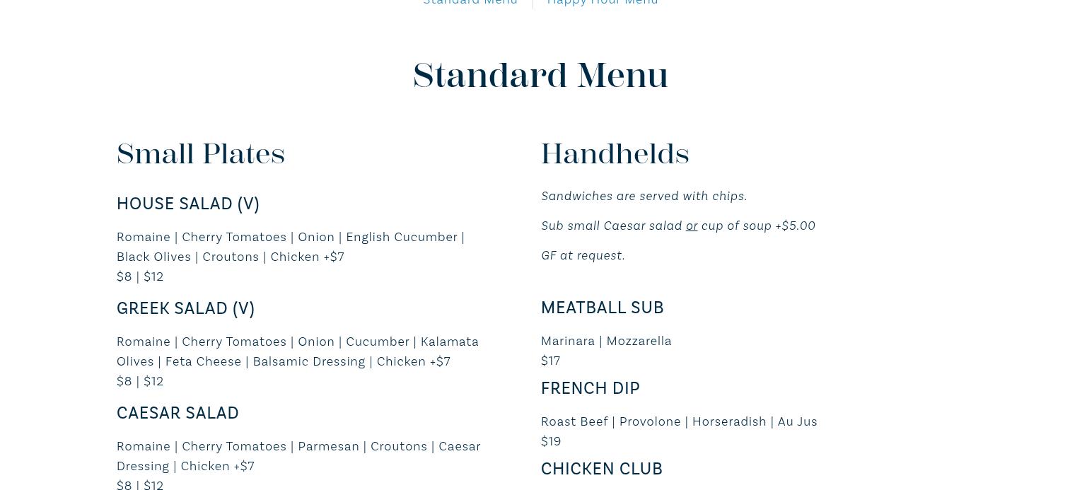 Ag 47 Menu