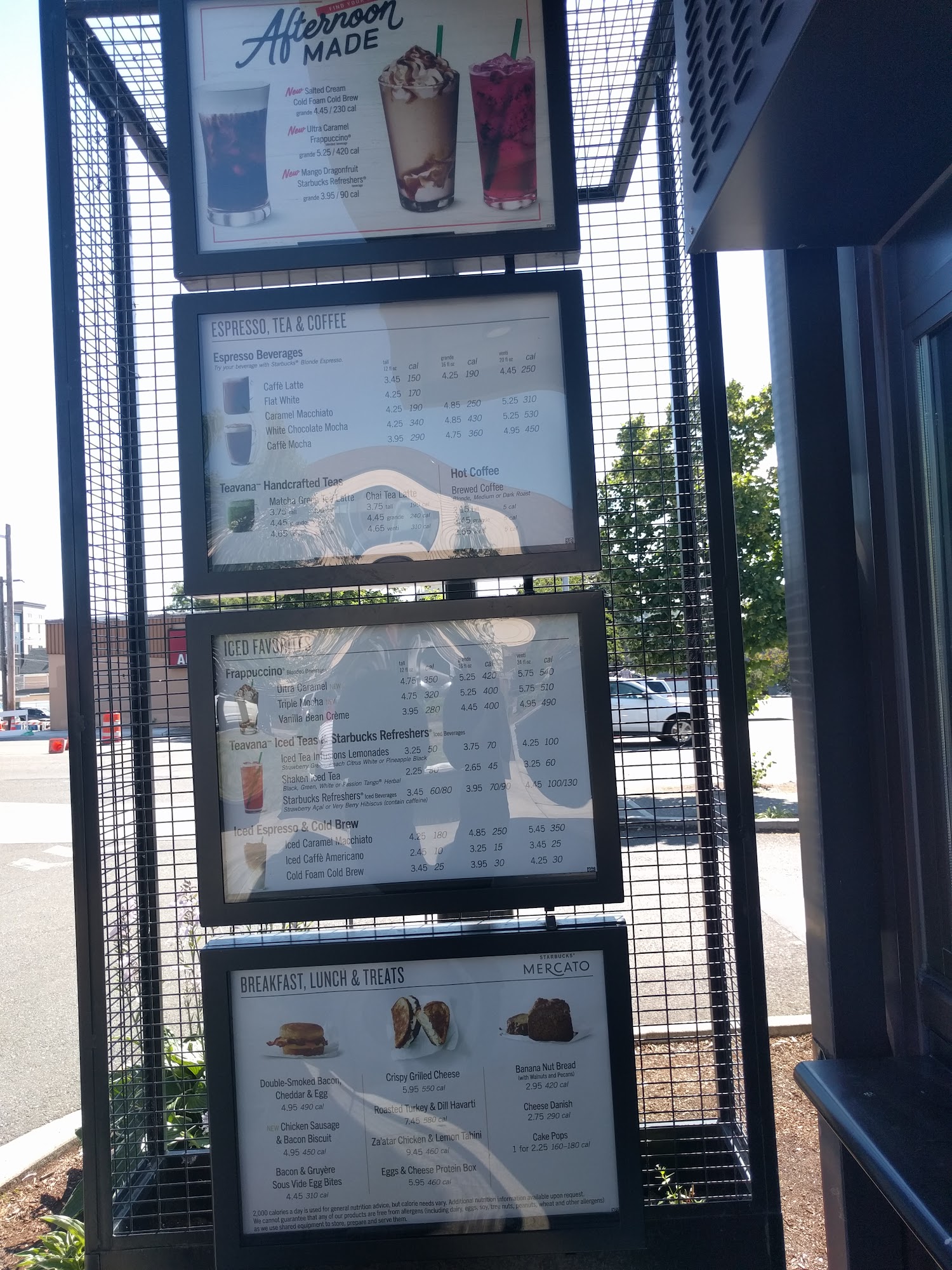 Starbucks Menu