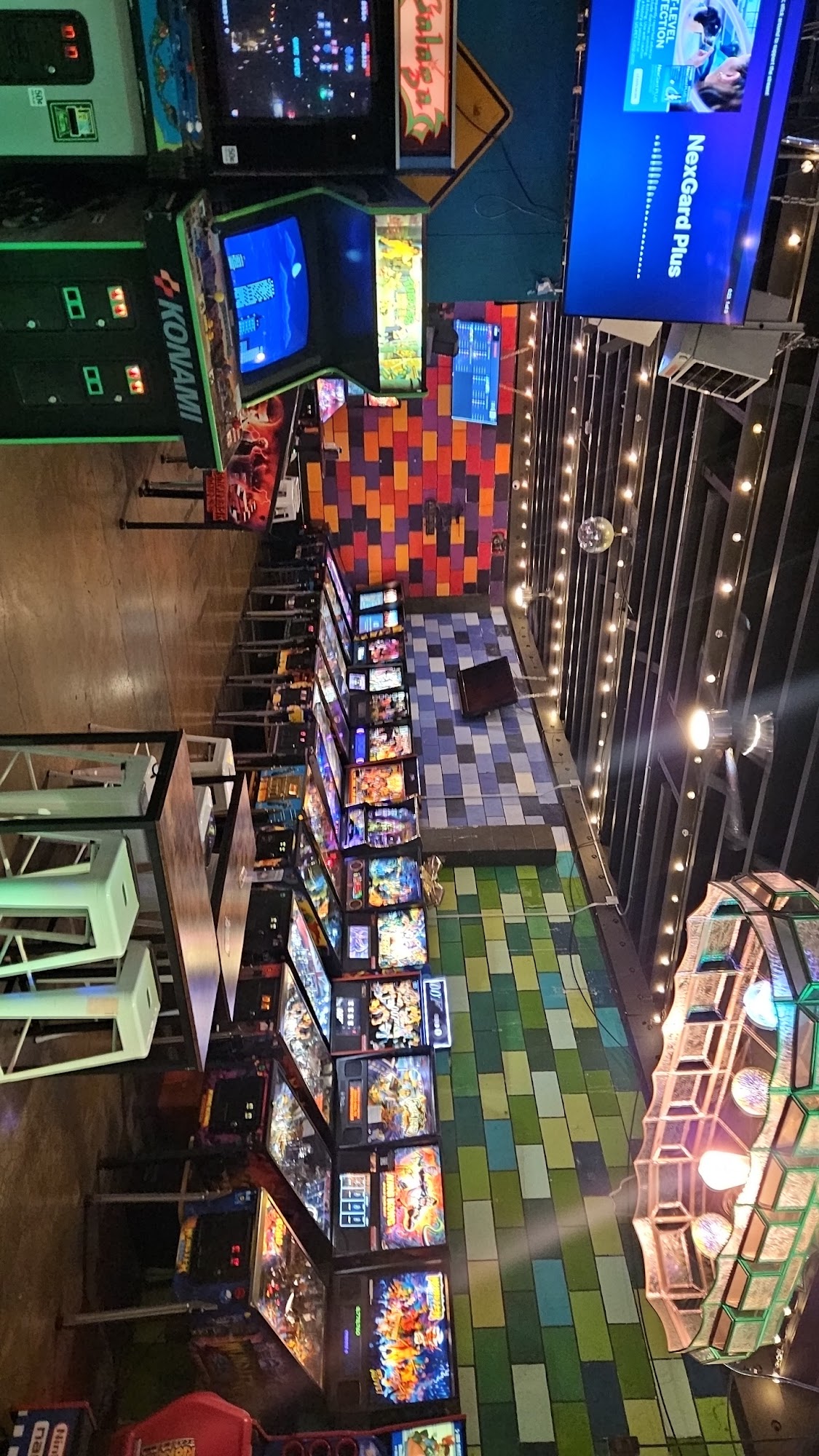 The Ice Box Arcade Menu