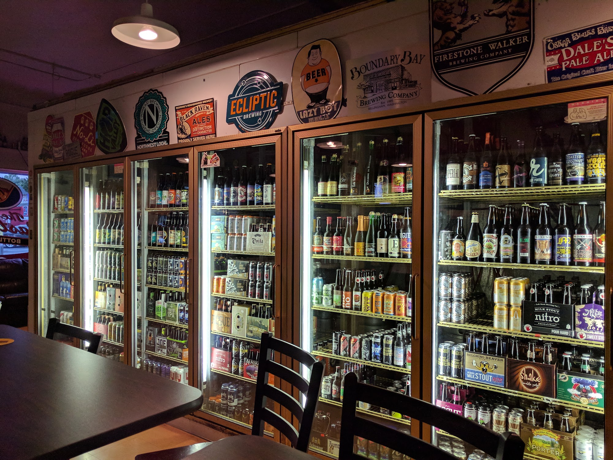 The Last Drop Bottle Shop Menu