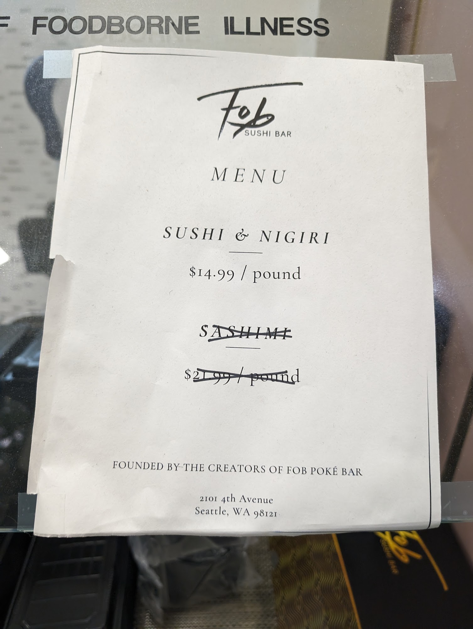 FOB Sushi Bar, Seattle Menu, Reviews (194), Photos Restaurantji