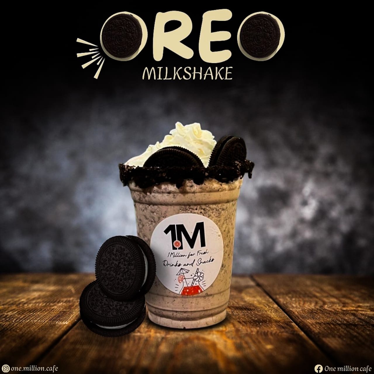 One million cafe Menu