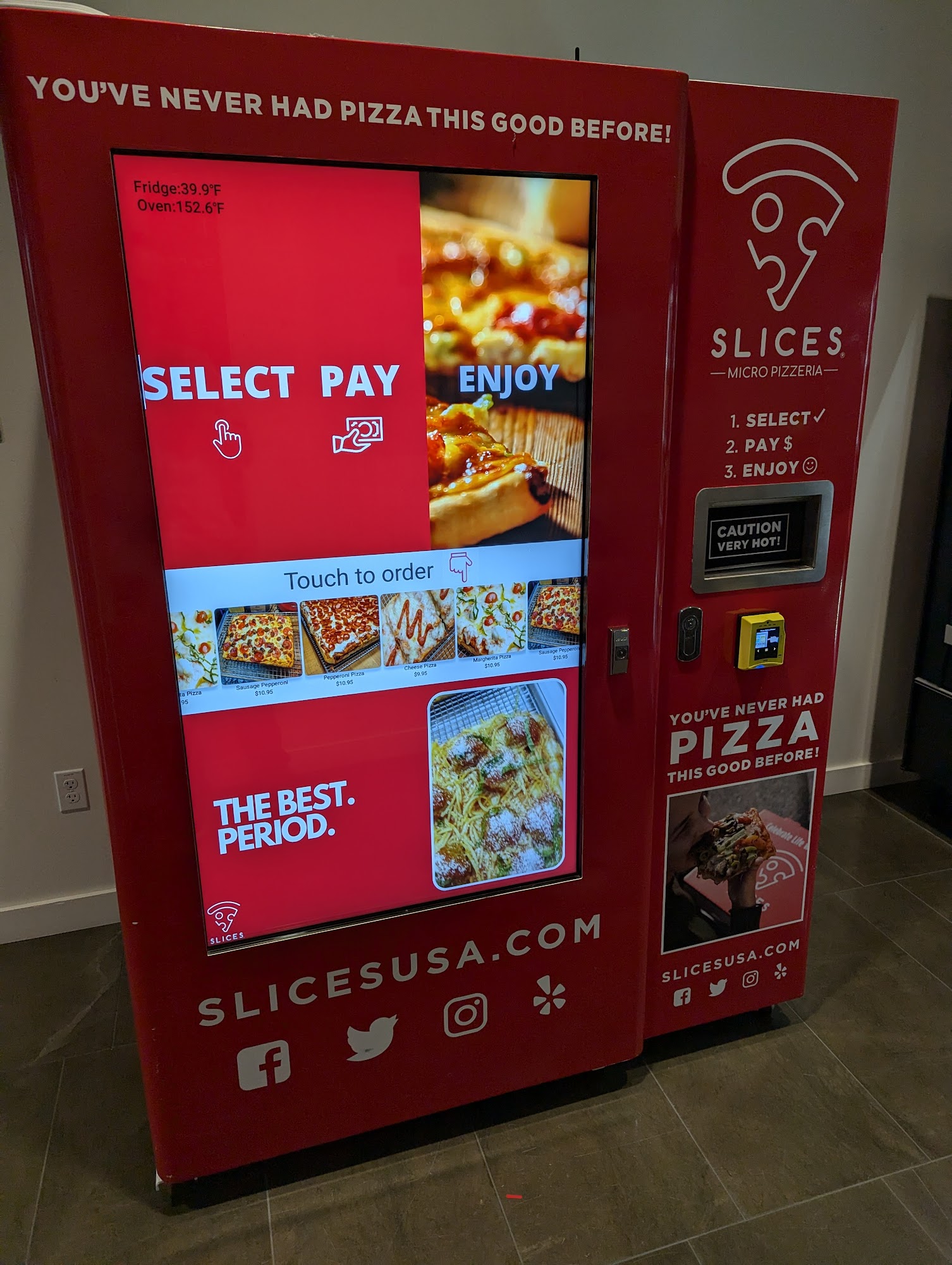 Slices Micro Pizzeria Menu