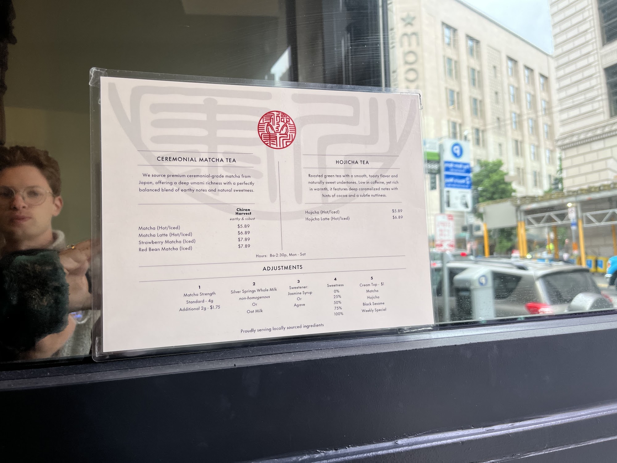 Taz Matcha & Bar Menu