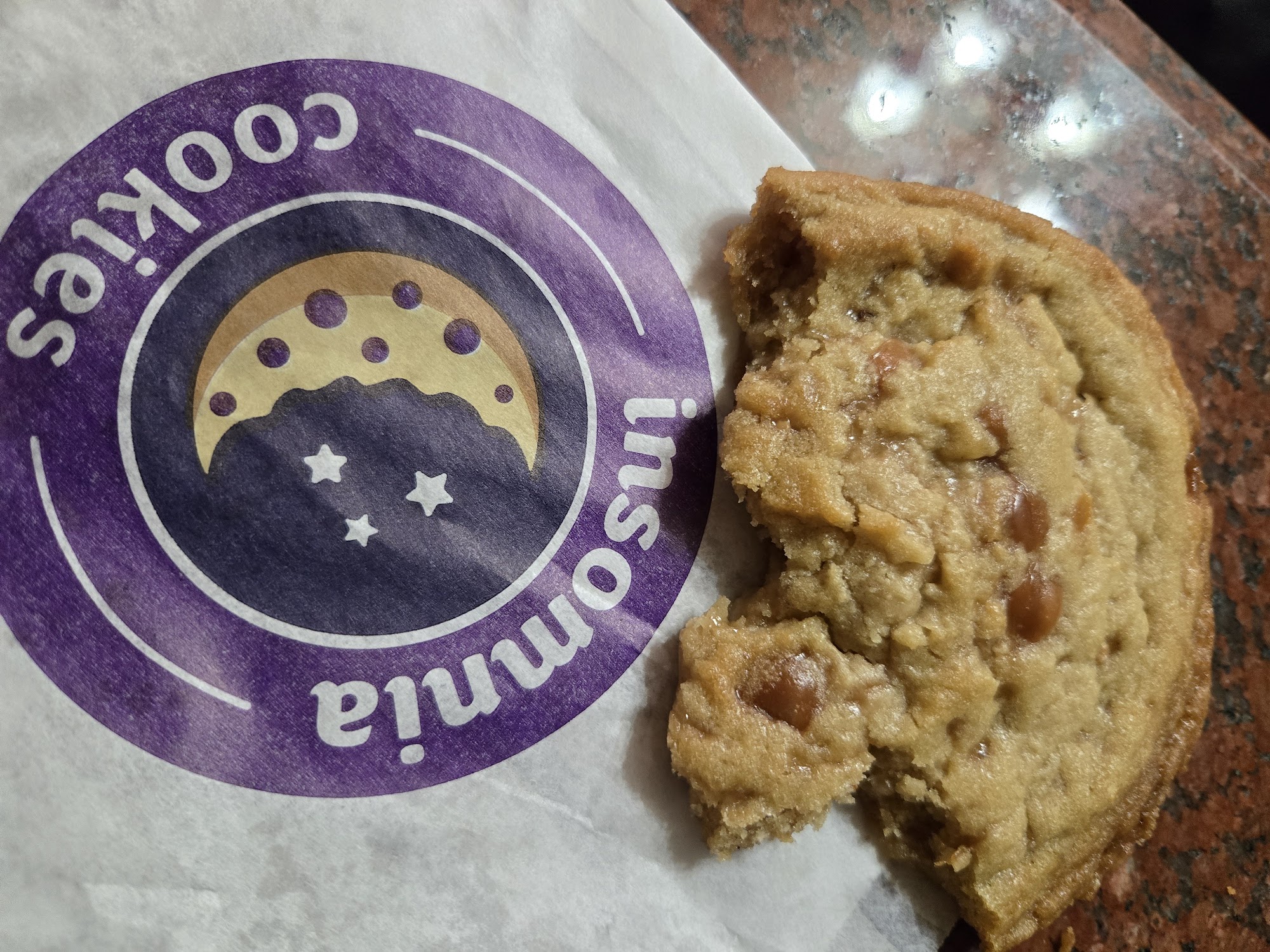 Insomnia Cookies Menu