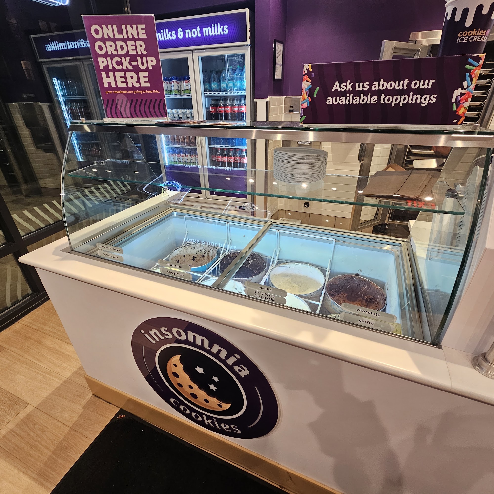 Insomnia Cookies Menu