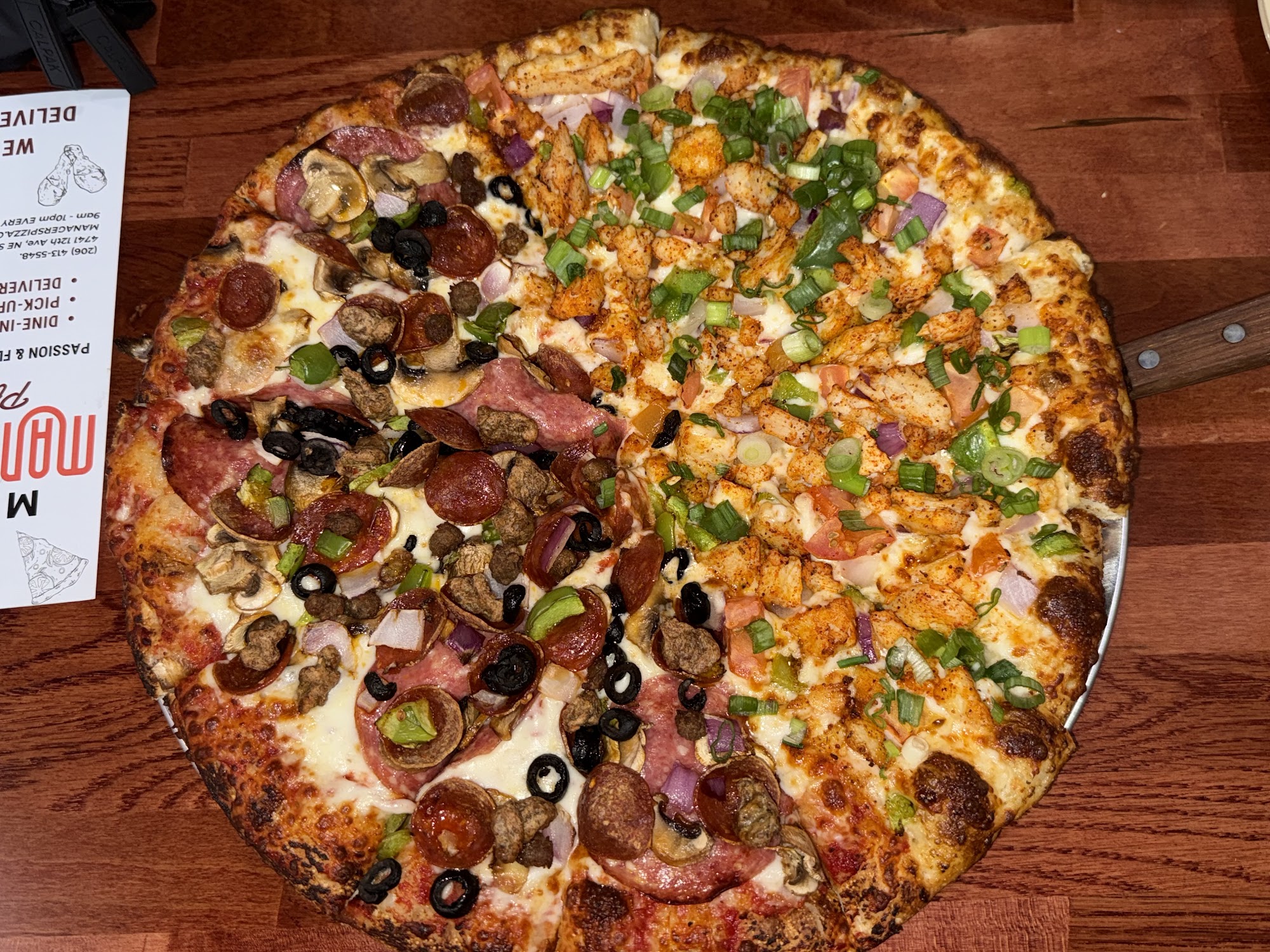 MANAGER'S PIZZA Seattle