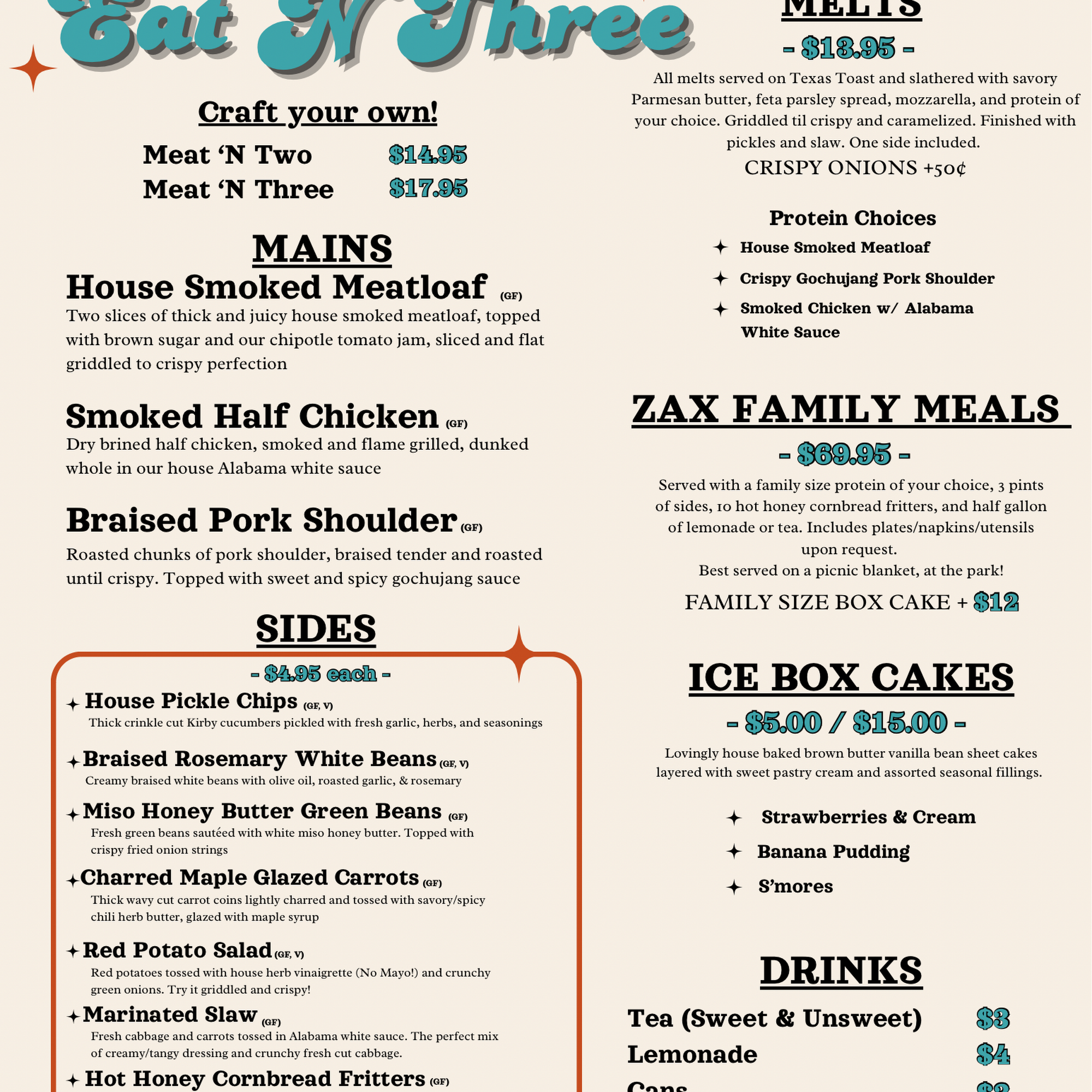 Zax Eat 'N Three Seattle