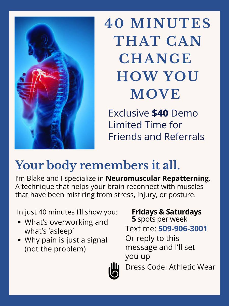 Blake Greensword Massage Therapy 3026 E 5th Ave, Spokane Washington 99202