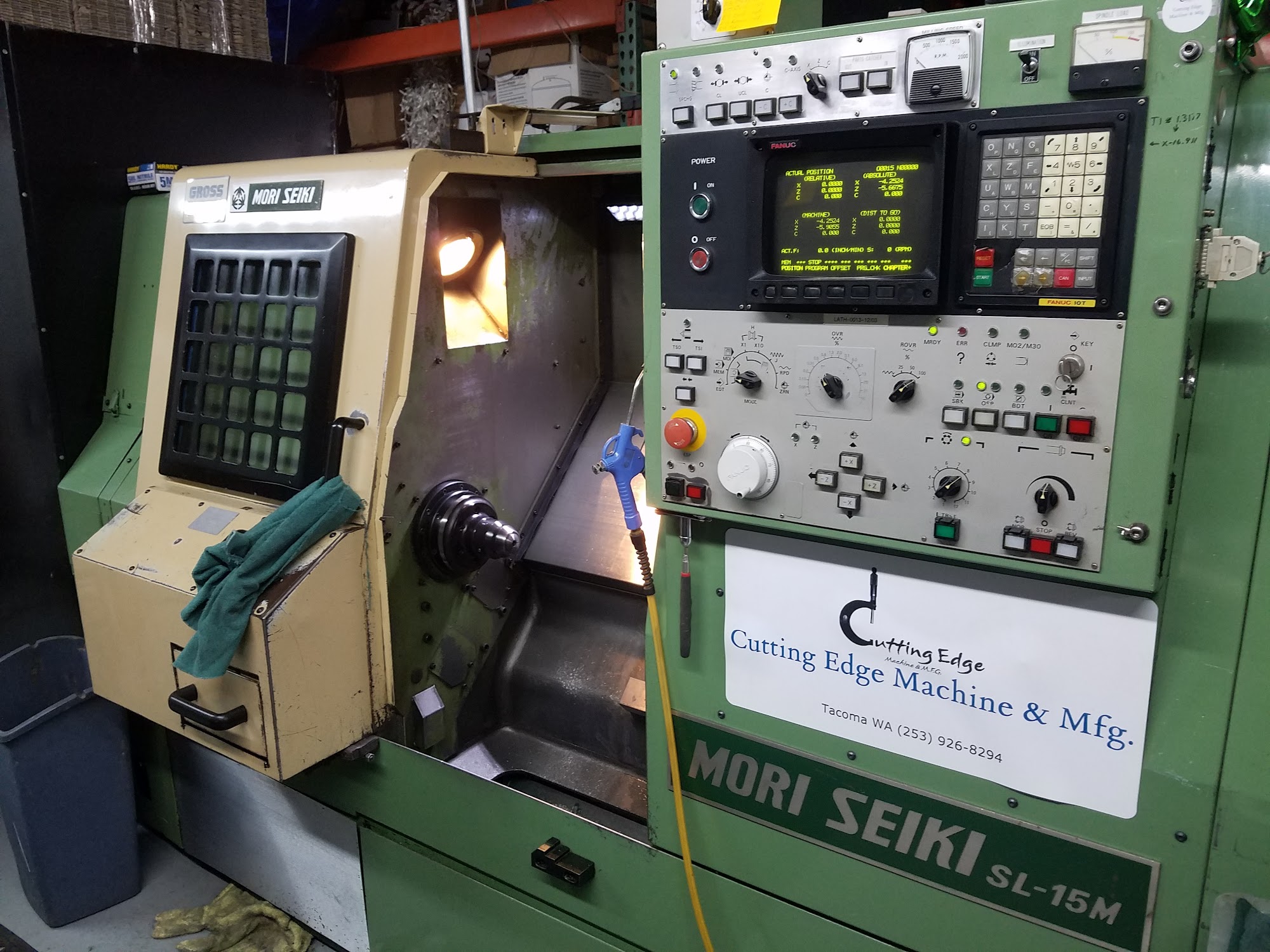 Cutting Edge Machine & Mfg. Tacoma