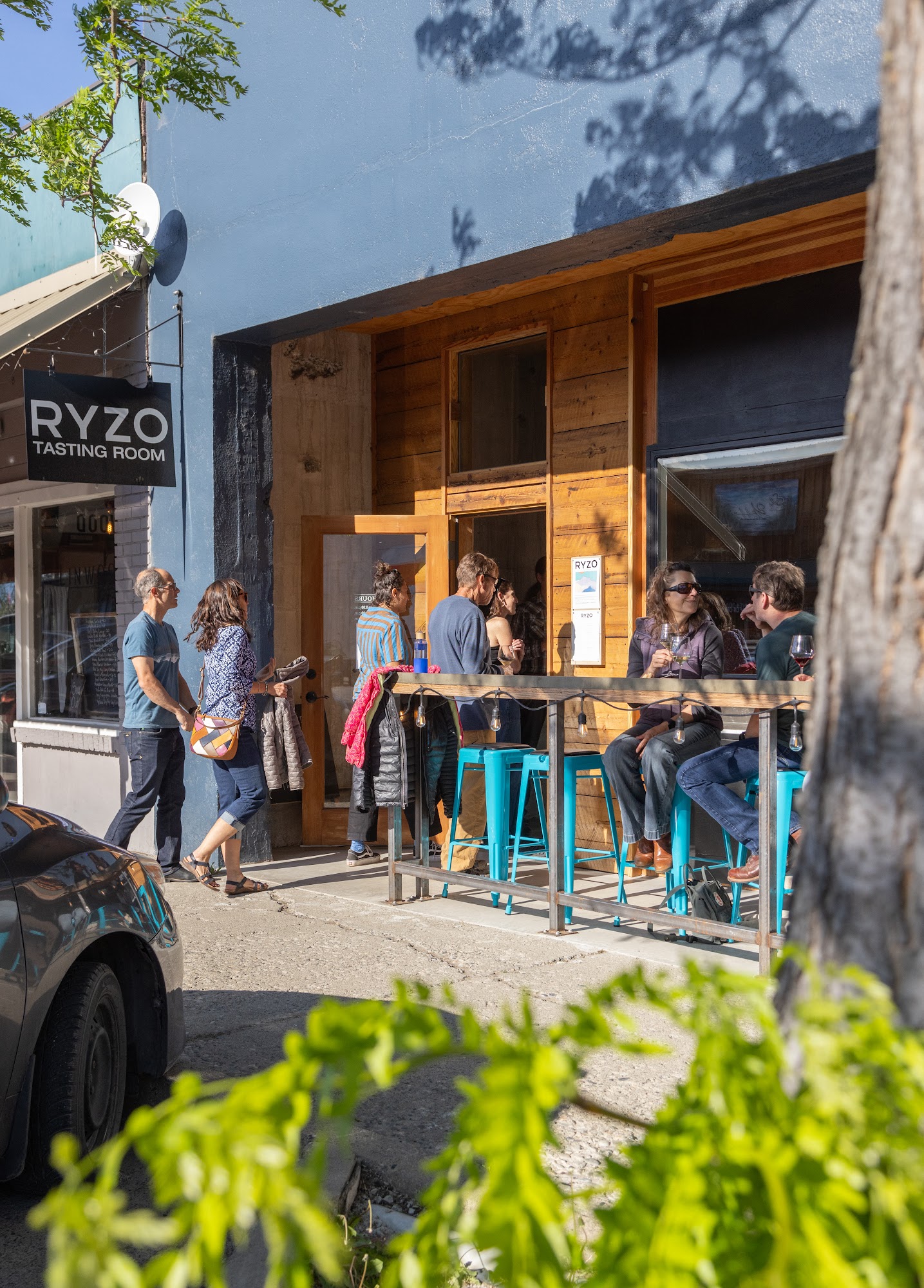 Ryzo Wines Tasting Room Menu