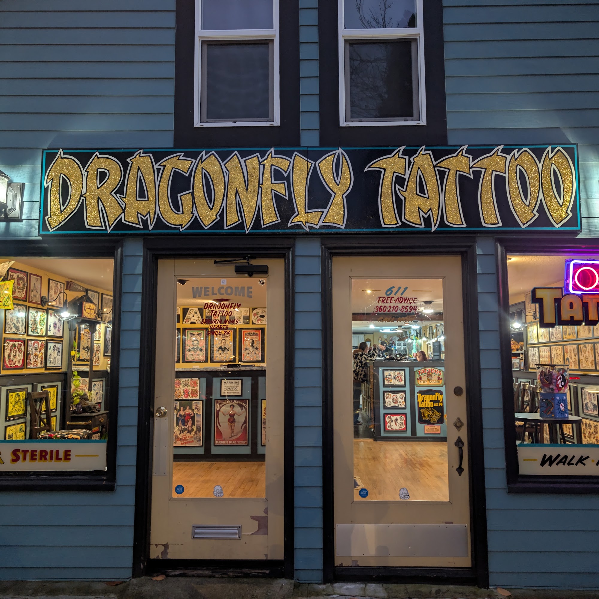 DragonFly Tattoo 611 W 11th St, Vancouver Washington 98660