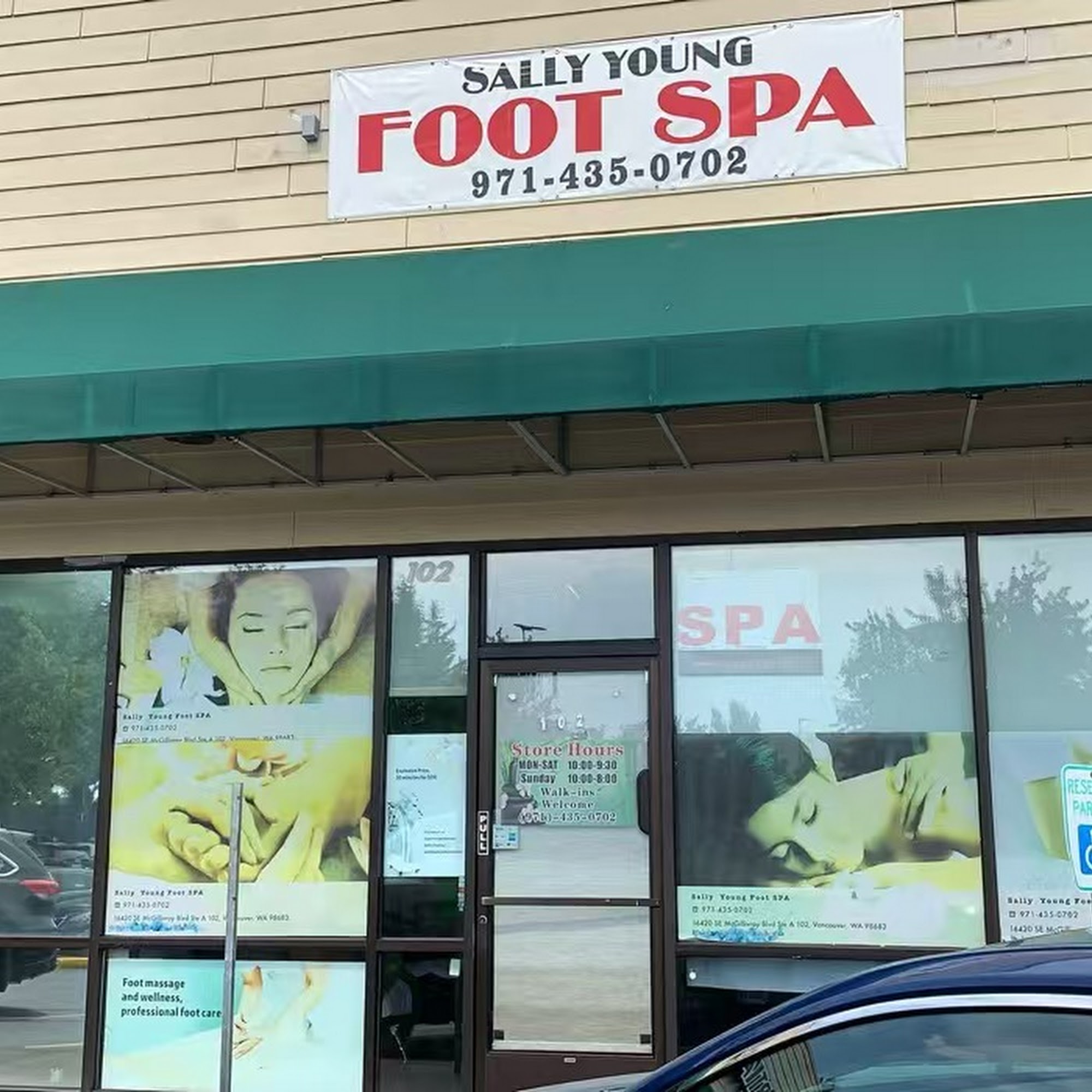 Sally Young Foot Spa 16420 SE McGillivray Blvd Ste A 102, Vancouver Washington 98683