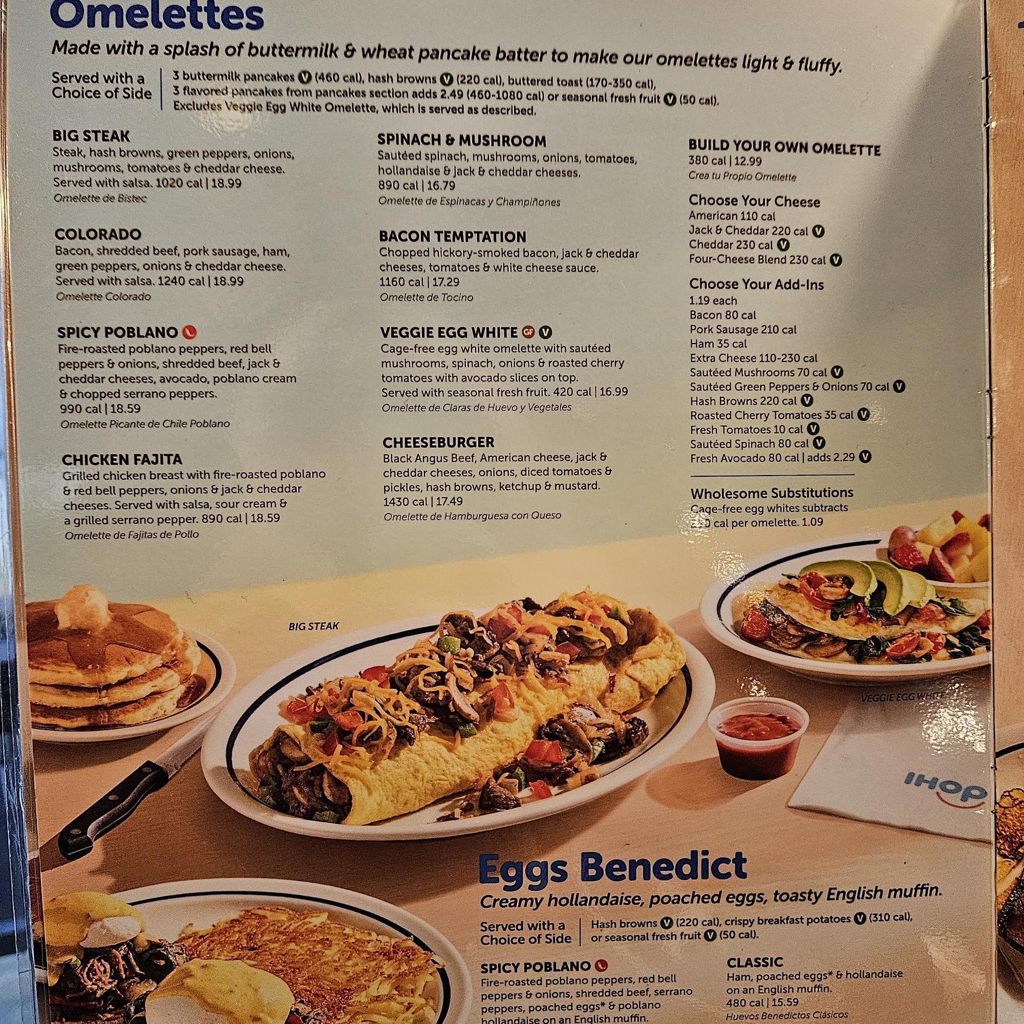 IHOP Menu