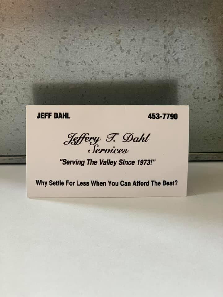 Jeffery T Dahl Services