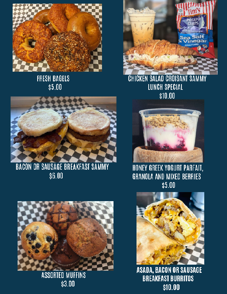 High Country Coffee Co. Menu