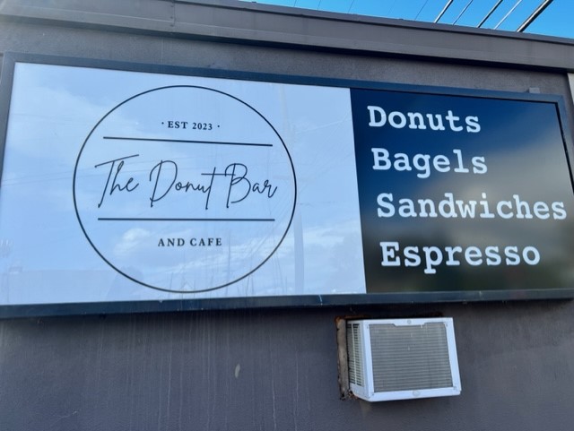 The Donut Bar & Cafe Menu